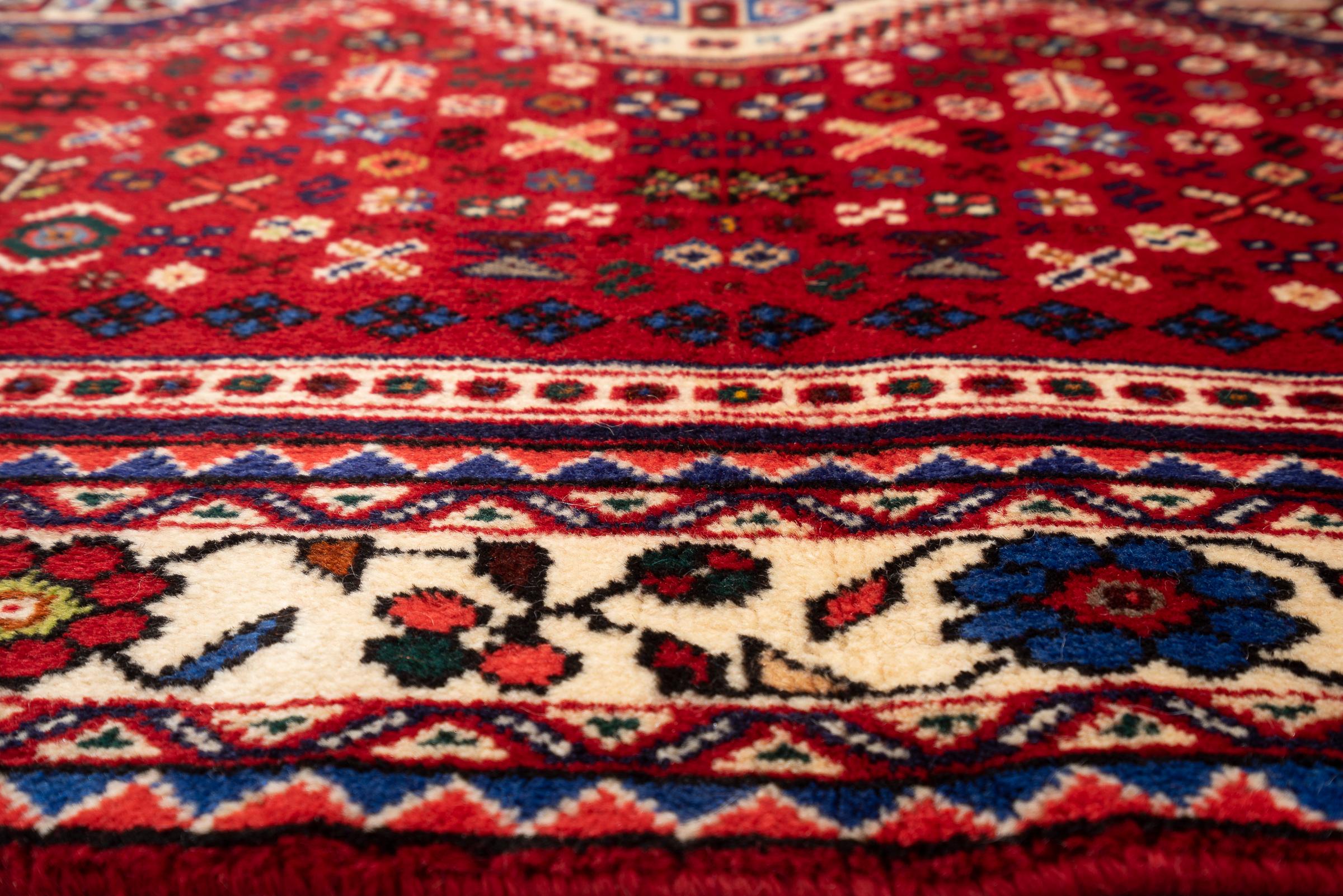 Vintage Abade Triple Toranj Persian Rug