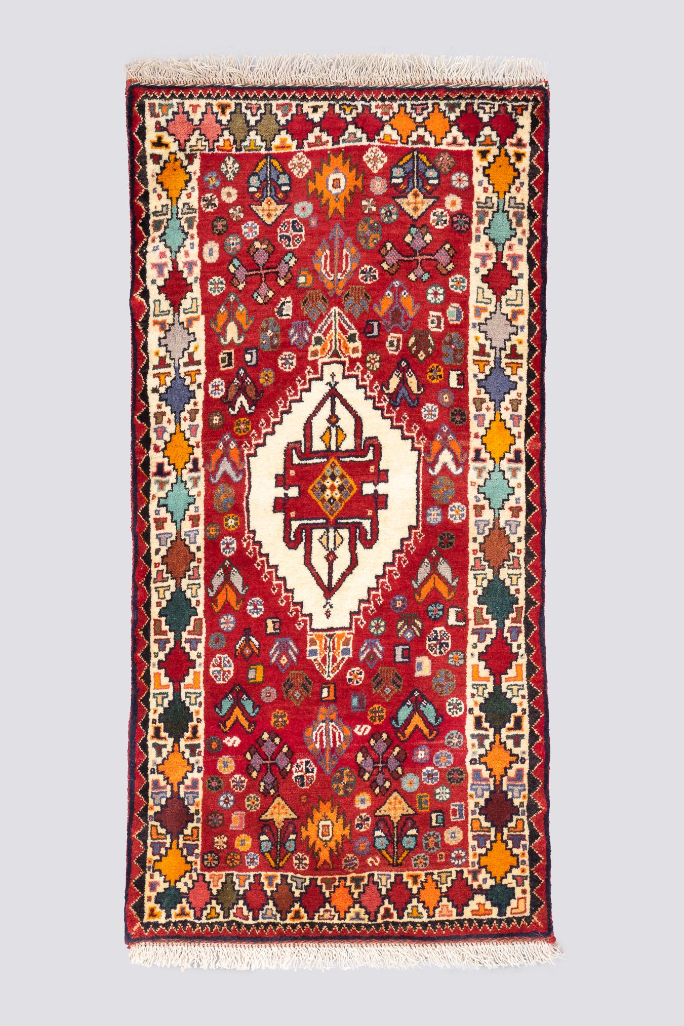 Vintage Qashqai Lori Poshti Carpet 0.8SQM