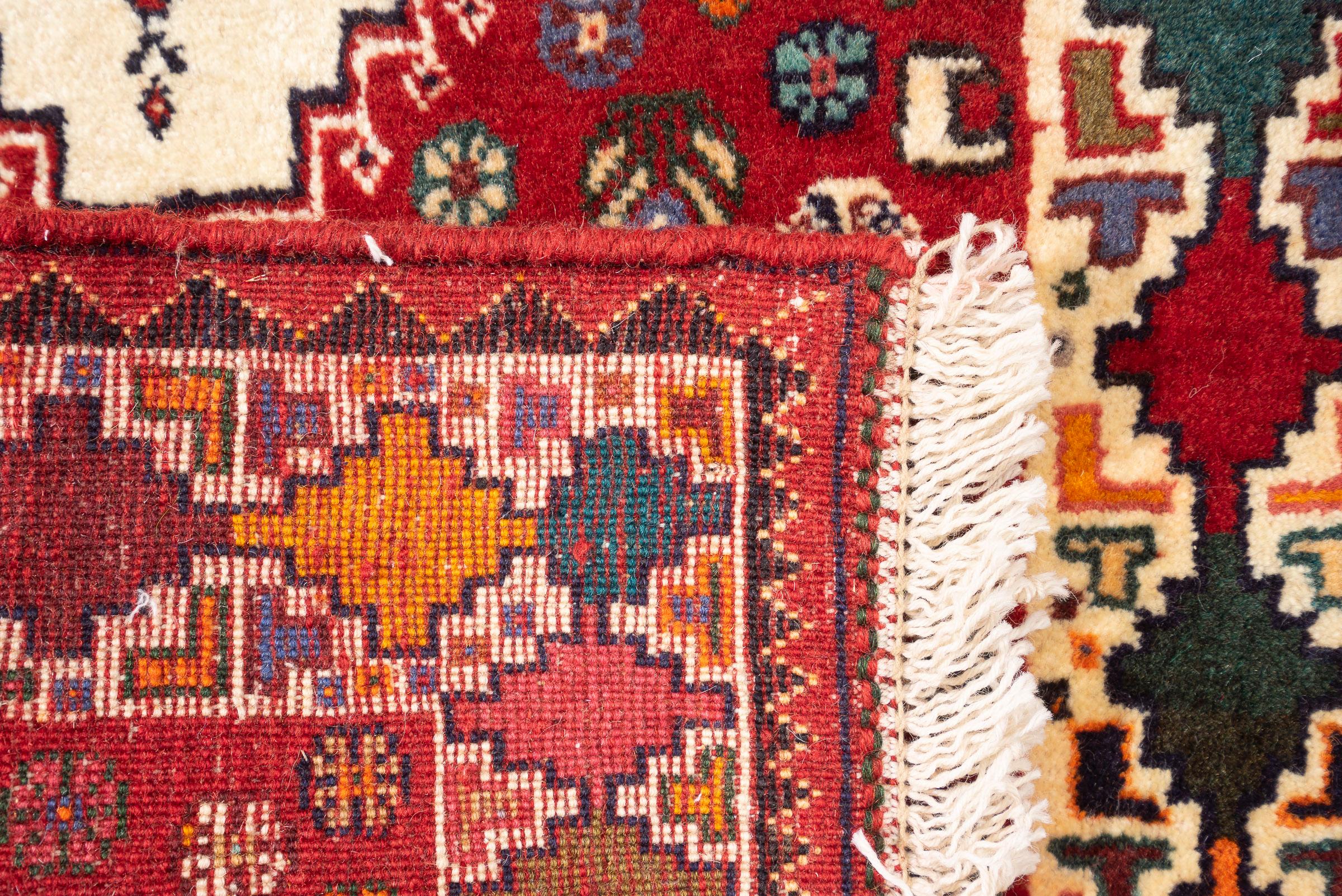 Vintage Qashqai Lori Persian Poshti Rug