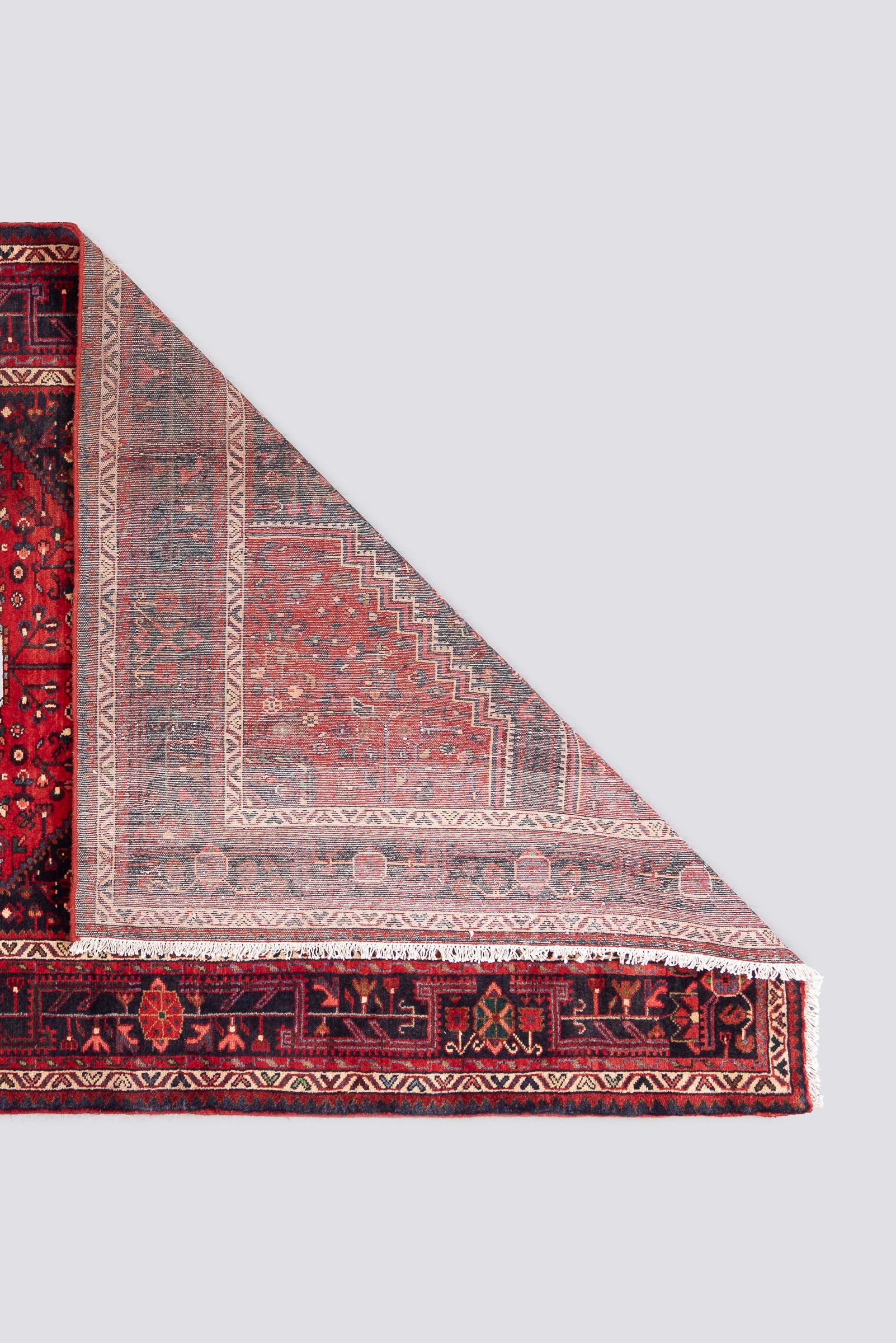 Vintage Zanjan Parde Persian Rug