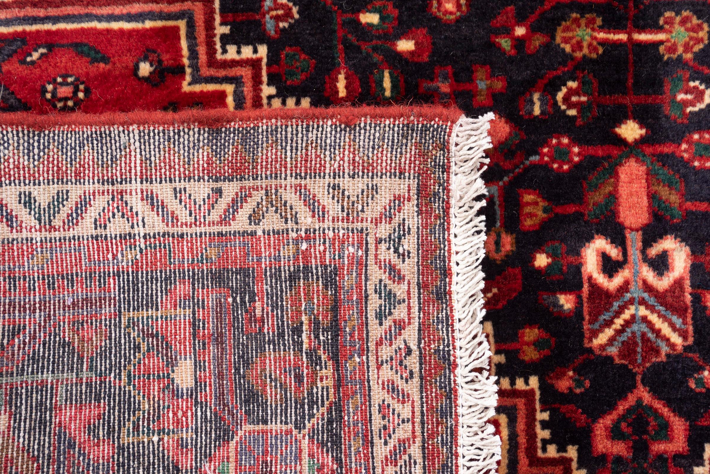 Vintage Zanjan Parde Persian Rug