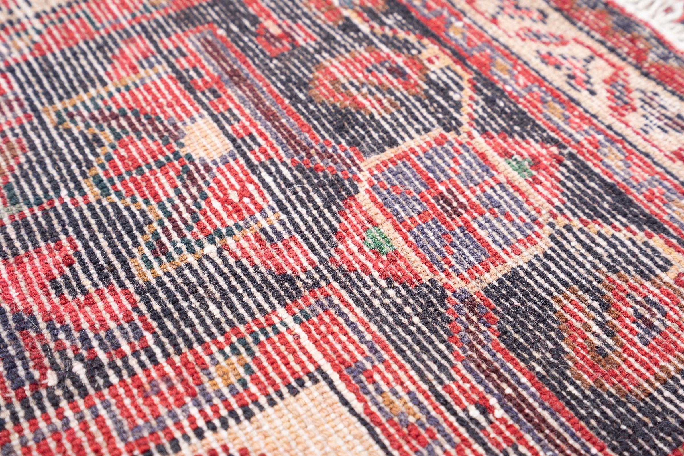 Vintage Zanjan Parde Persian Rug
