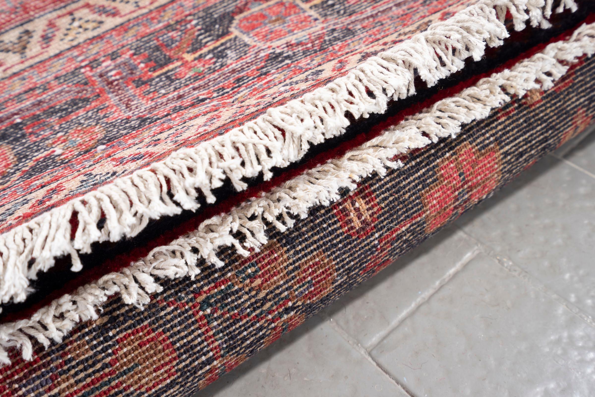 Vintage Zanjan Parde Persian Rug