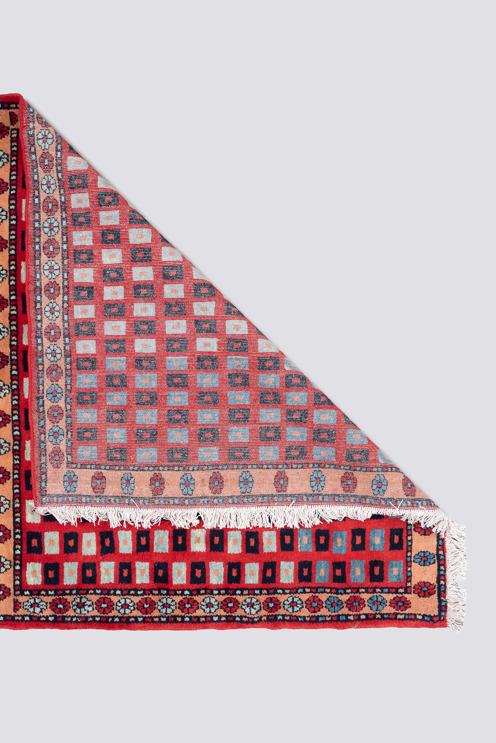 Contemporary Zanjan Squares Persian Rug