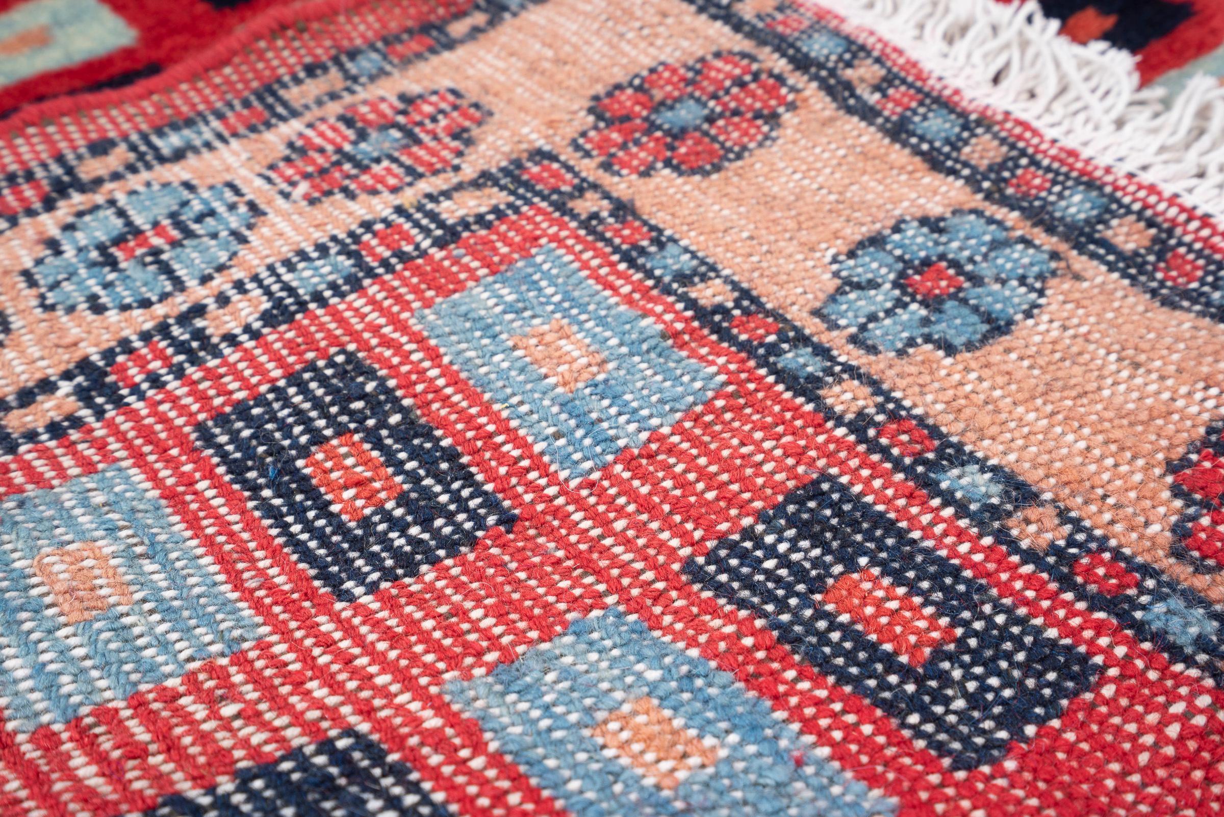 Contemporary Zanjan Squares Persian Rug