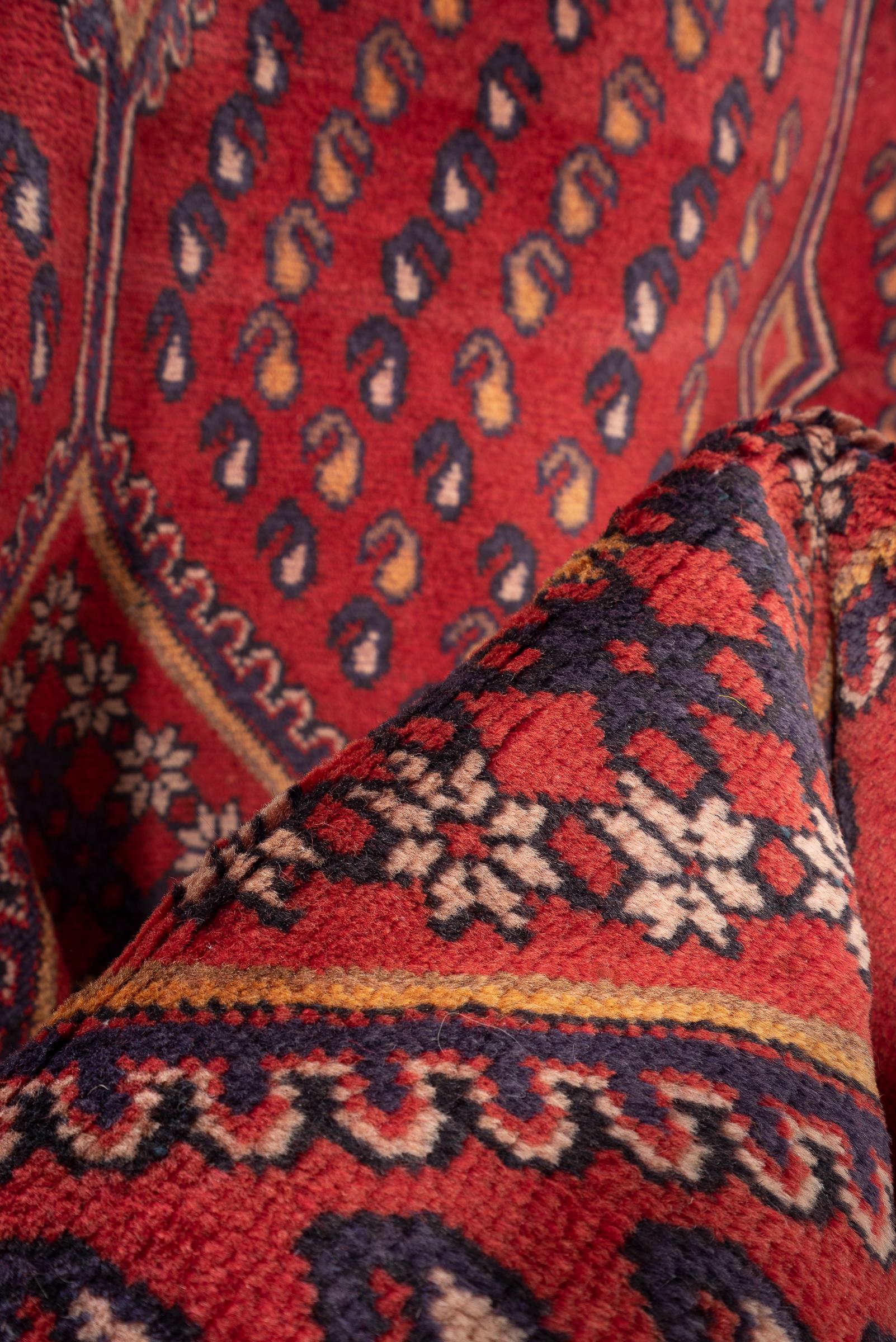 Antique Dehaj Garden Design Persian Rug