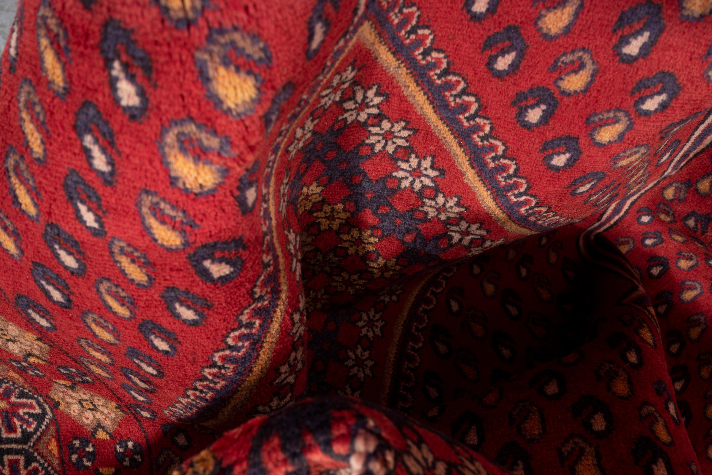 Antique Dehaj Garden Design Persian Rug