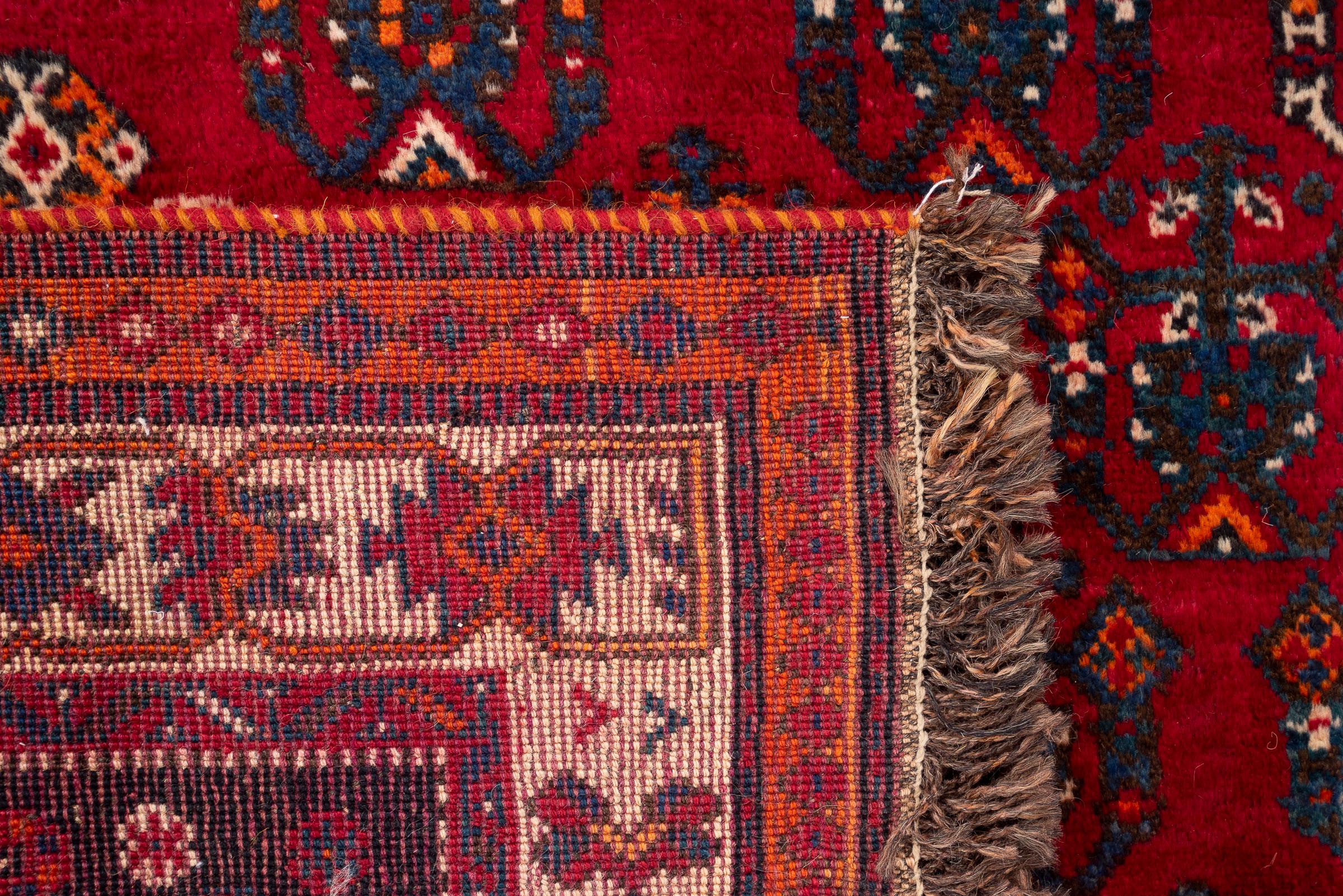 Vintage Qashqai Qobadkhani Persian Rug