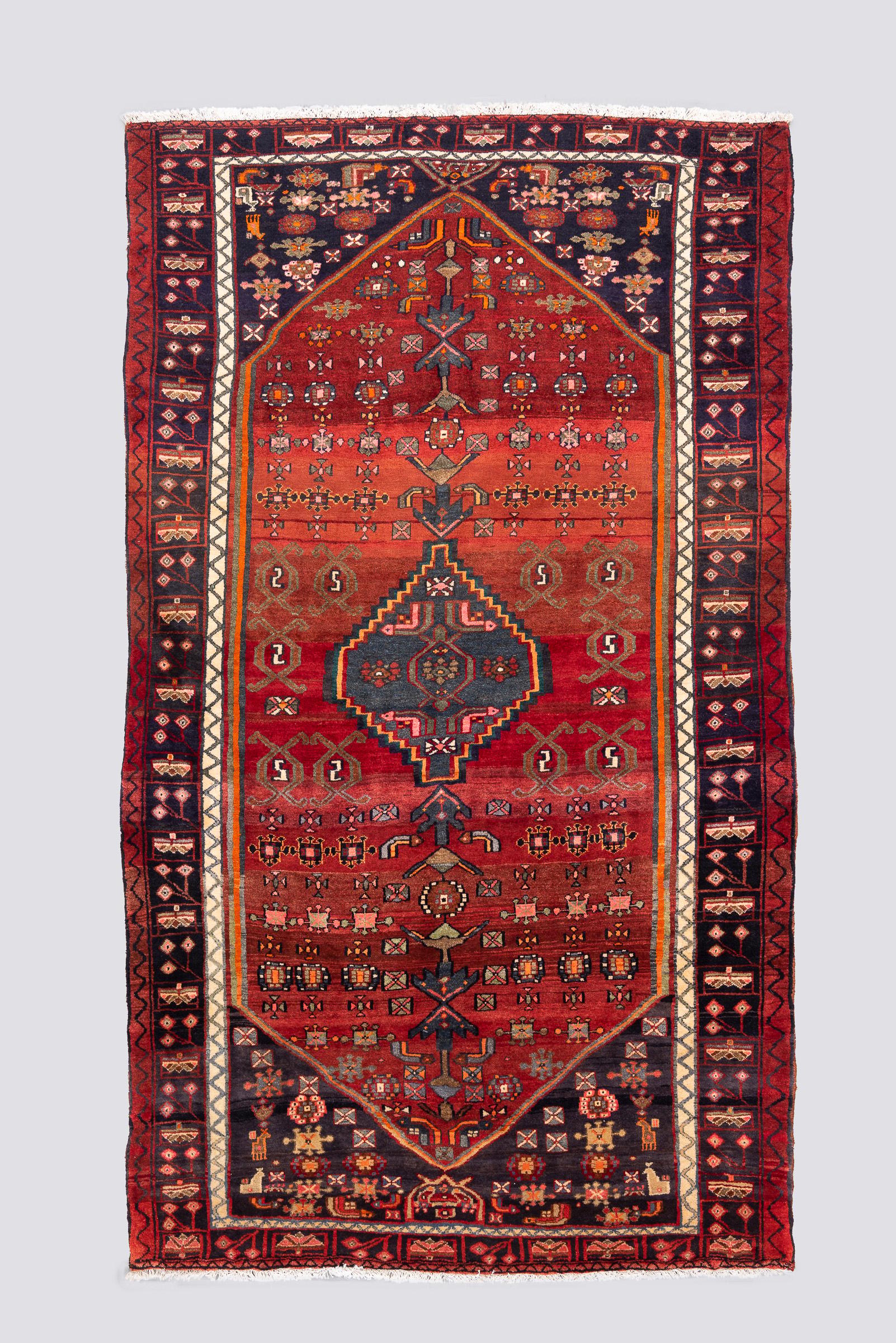 Vintage Khamse Zanjan Carpet 5.1SQM