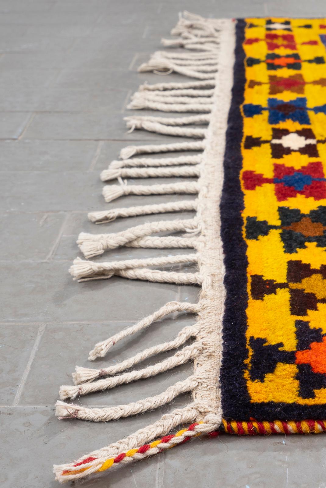 New Weave Qashqai Doghozloo Persian Gabbeh Rug