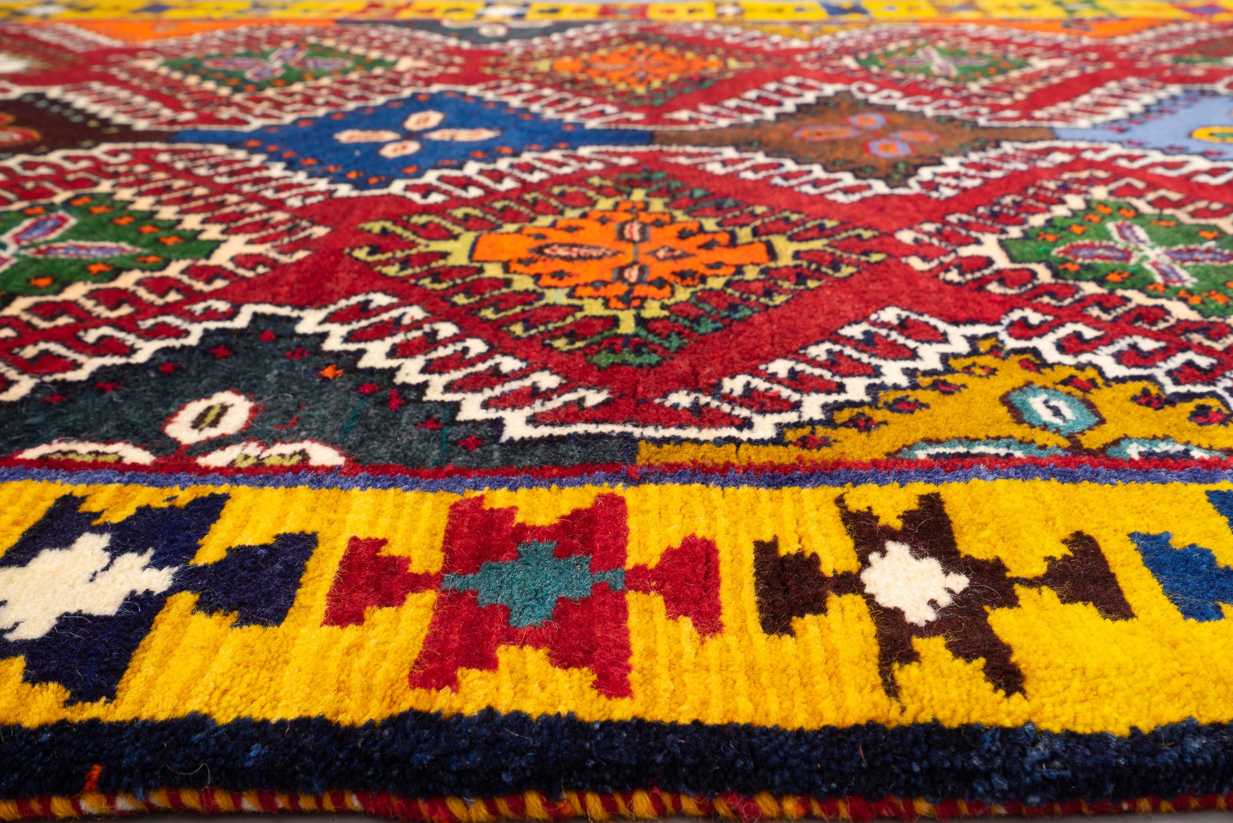 New Weave Qashqai Doghozloo Persian Gabbeh Rug