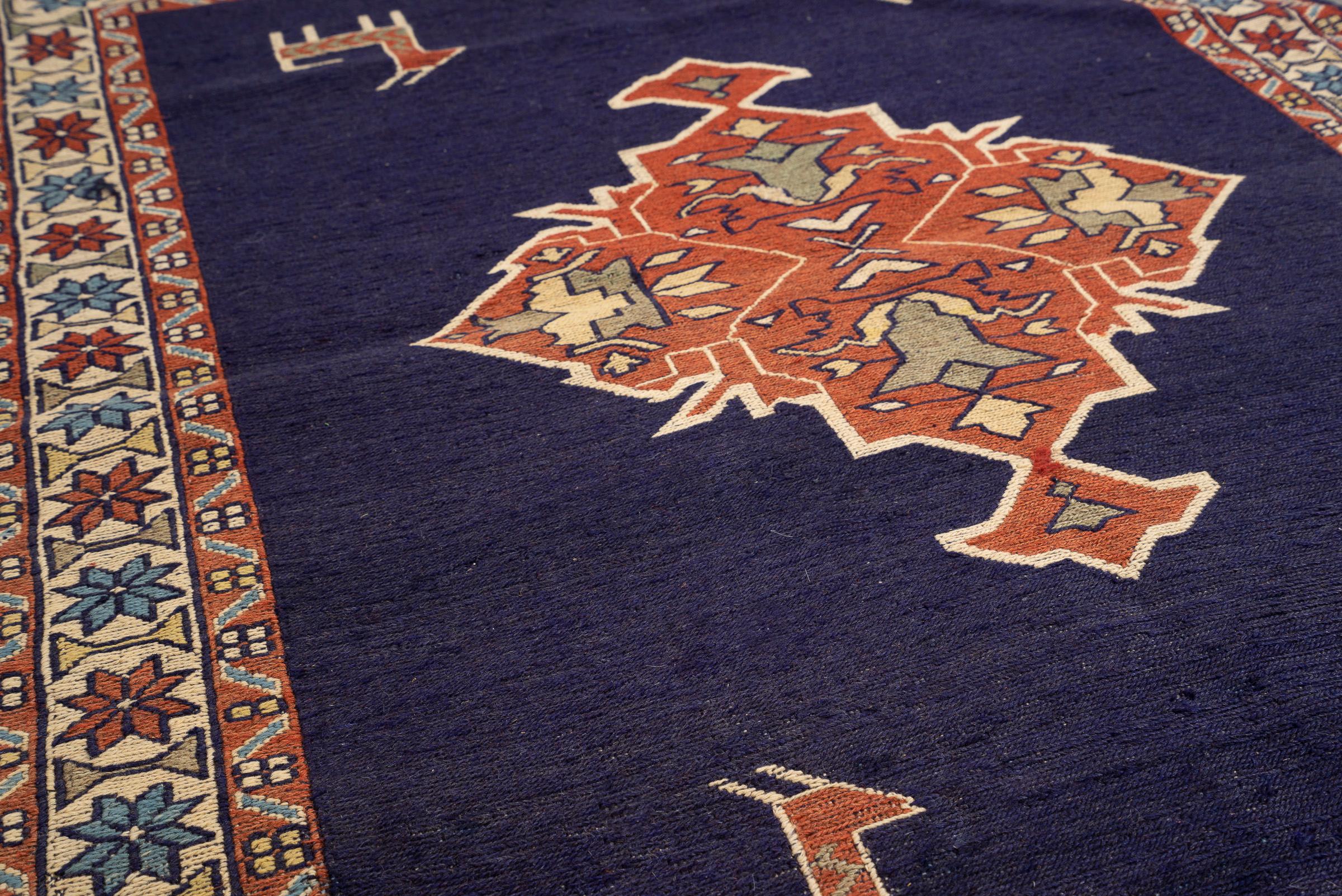 Moqan Mountain Goats Soumak Kilim
