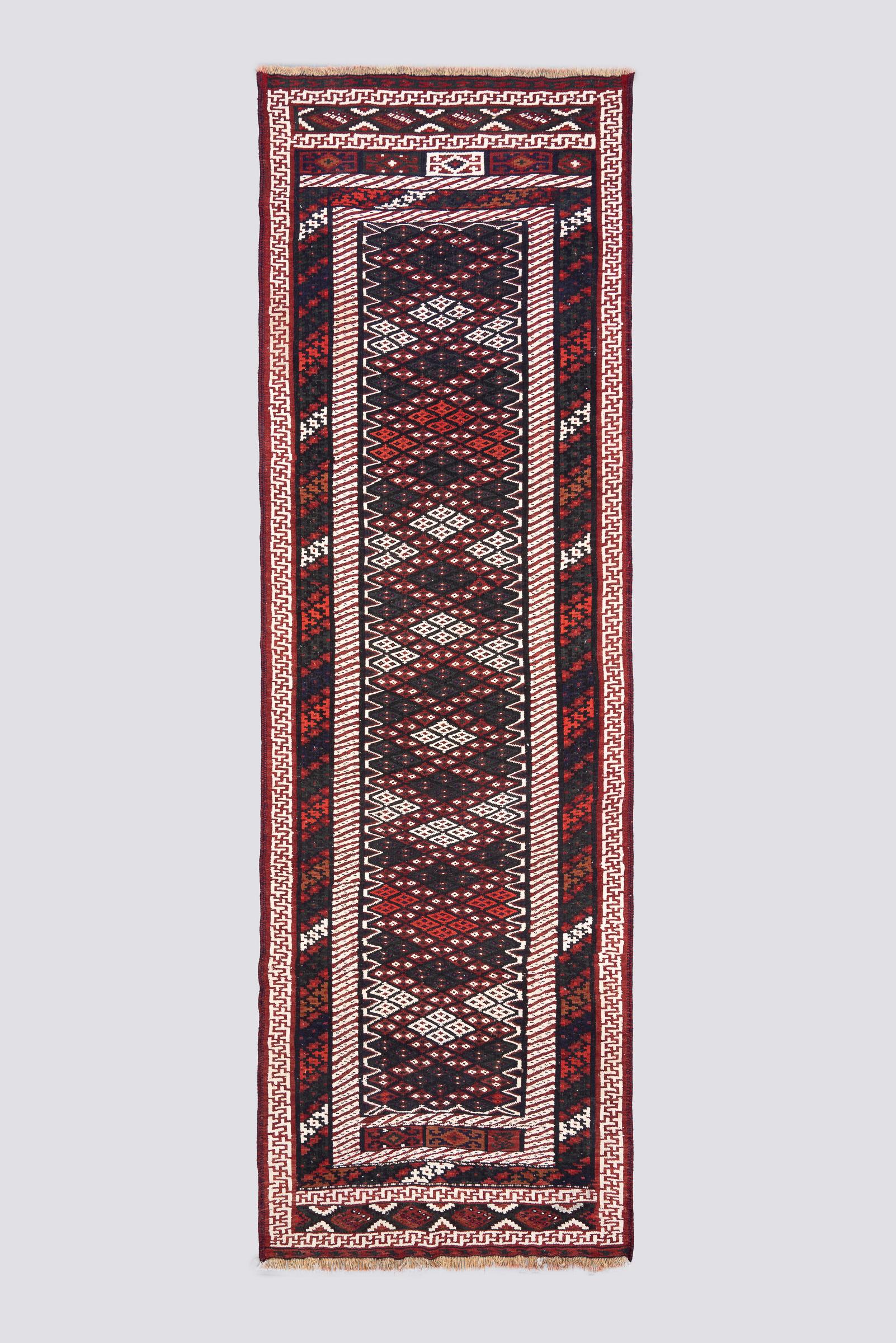 Vintage Rare Fine Bakhtiari Olad Kilim 6.1SQM