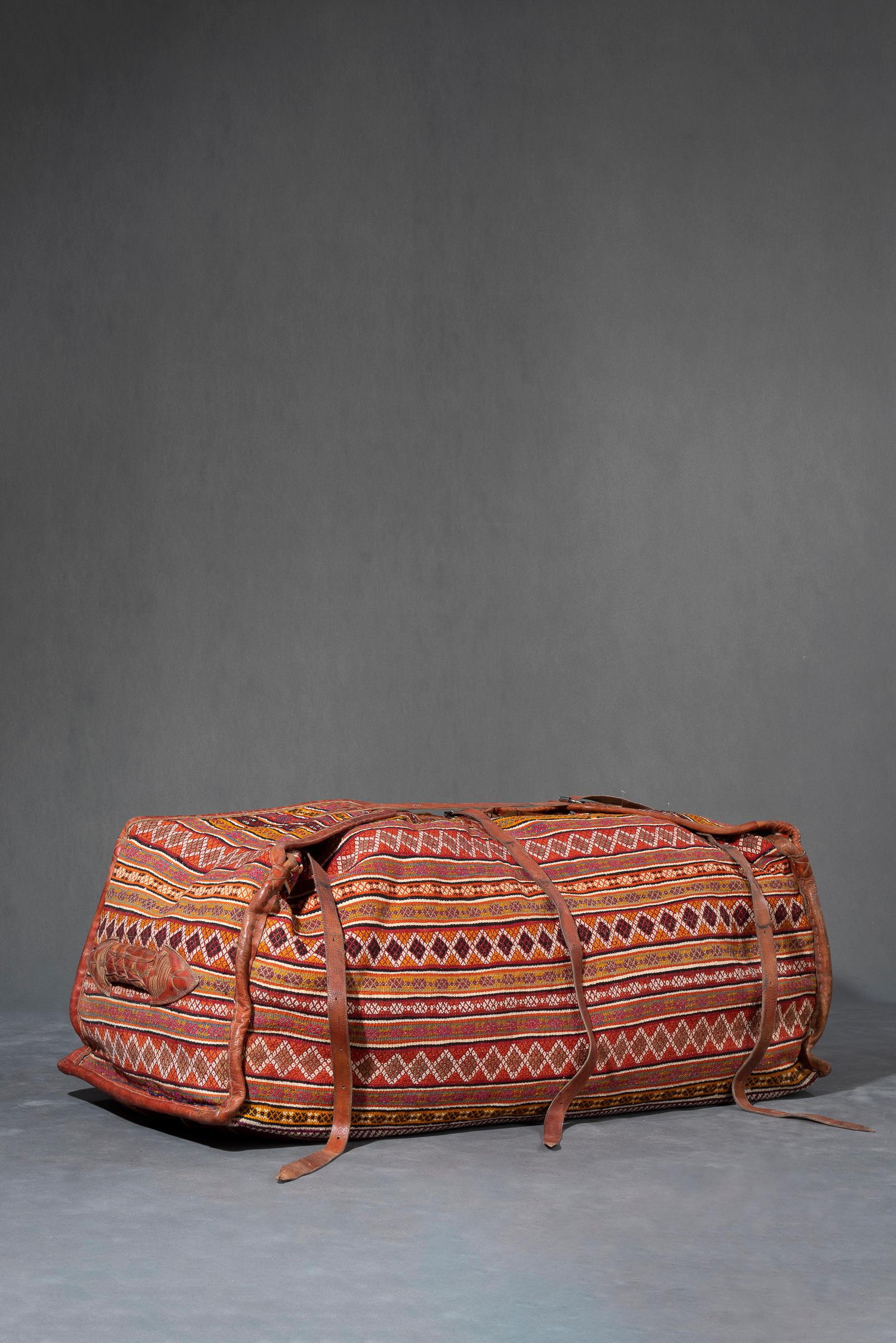 Vintage Qashqai Blanket Box (Persian Mafrash)