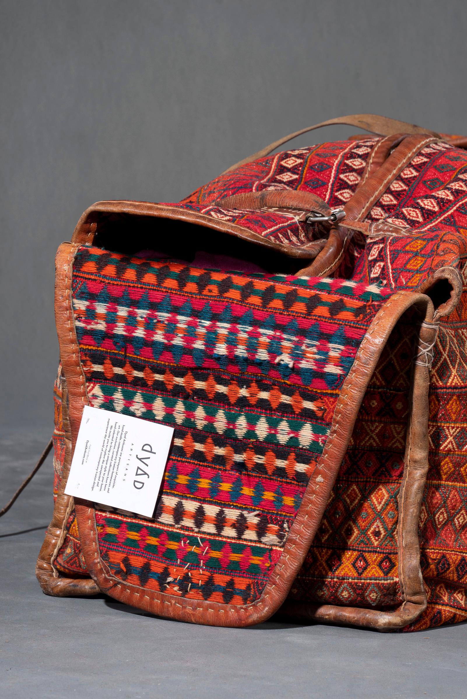 Vintage Qashqai Blanket Box (Persian Mafrash)