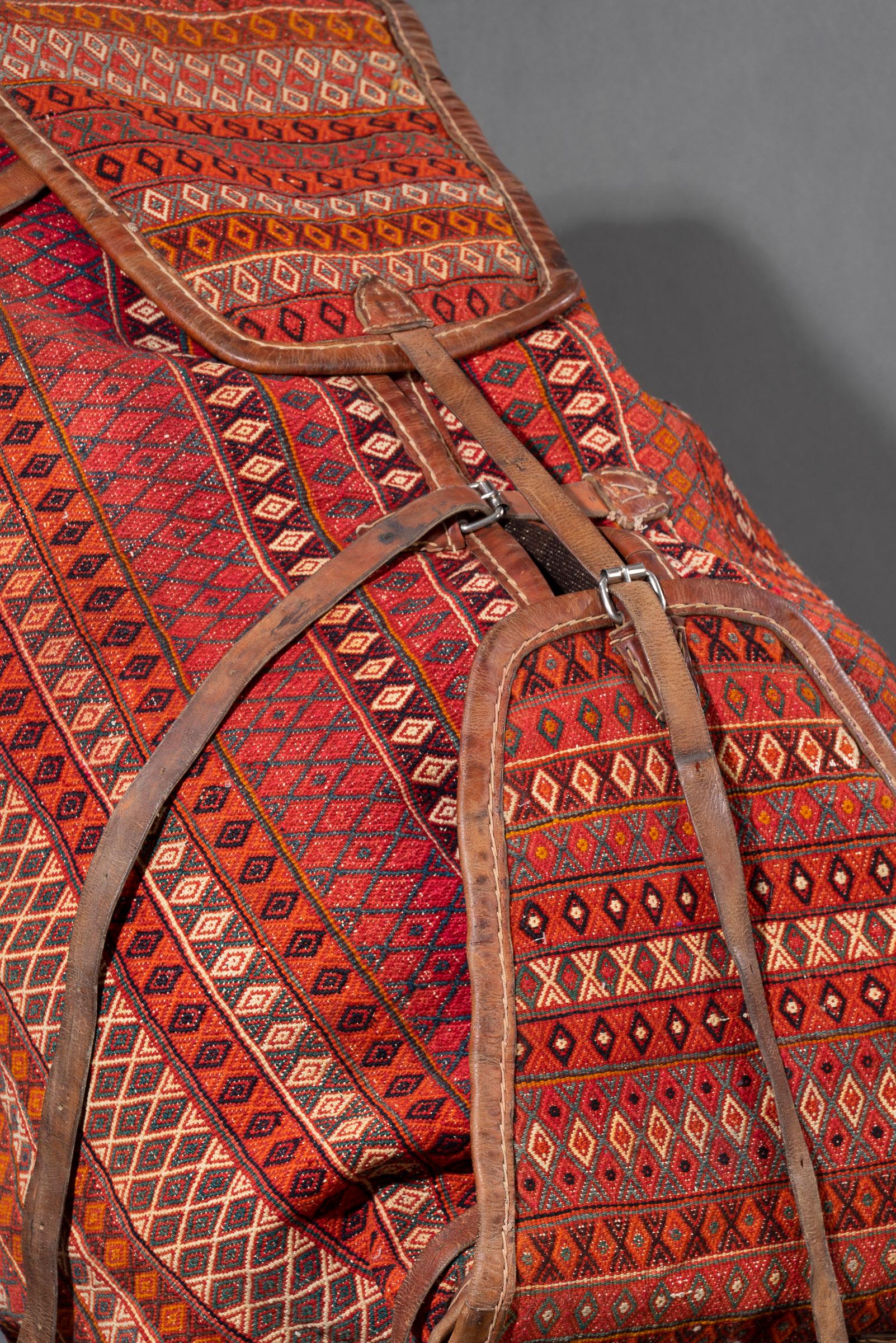 Vintage Qashqai Blanket Box (Persian Mafrash)