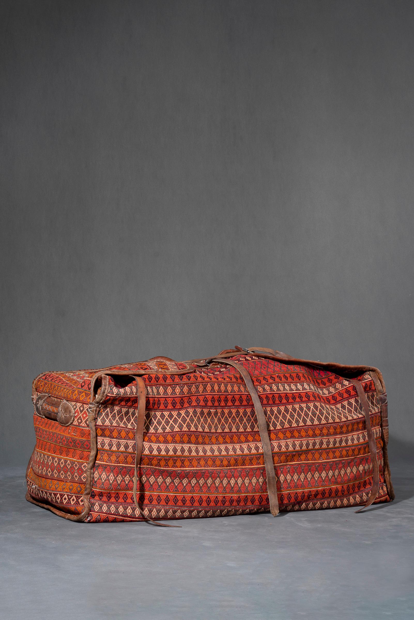 Vintage Qashqai Blanket Box (Persian Mafrash)