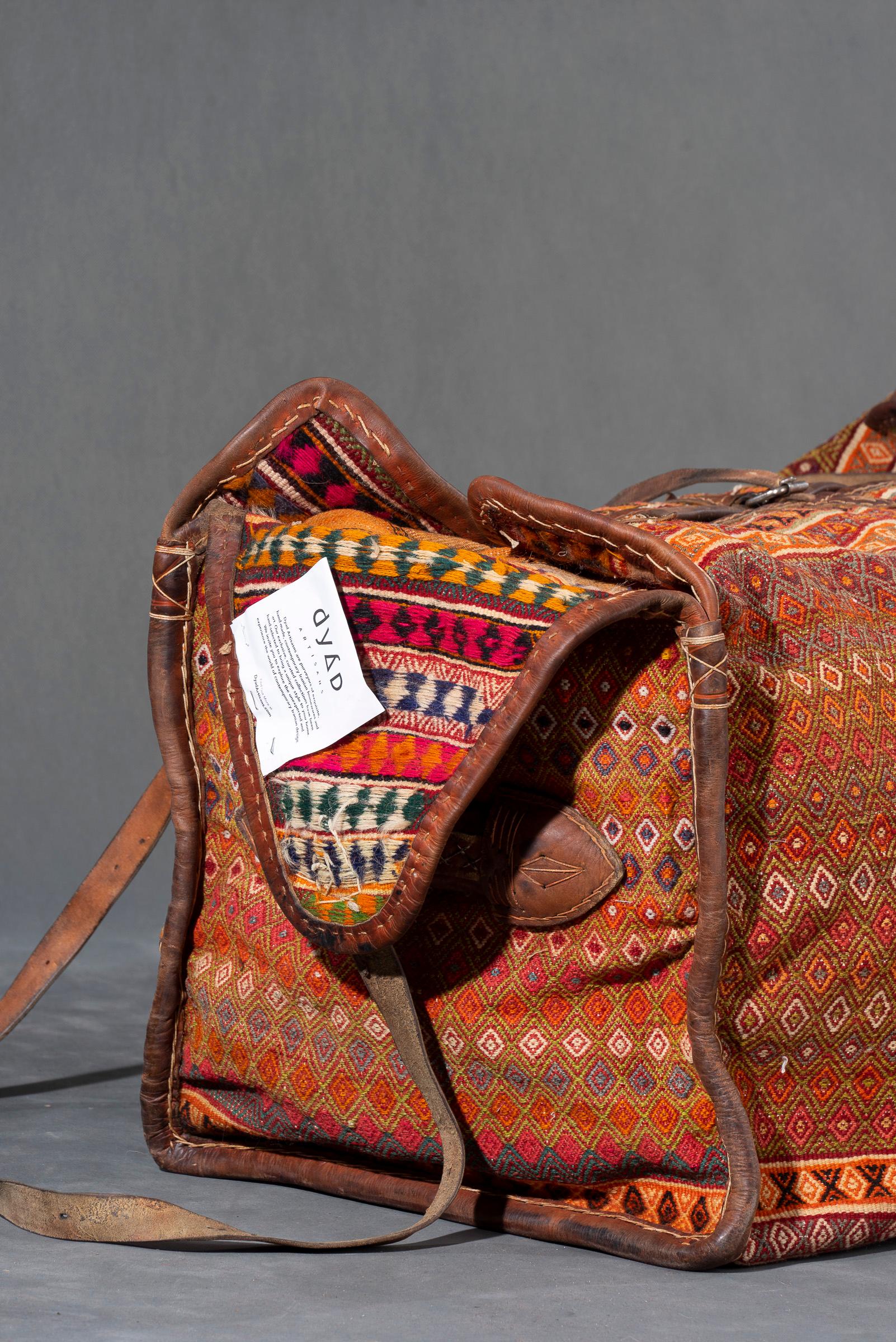 Vintage Qashqai Blanket Box (Persian Mafrash)