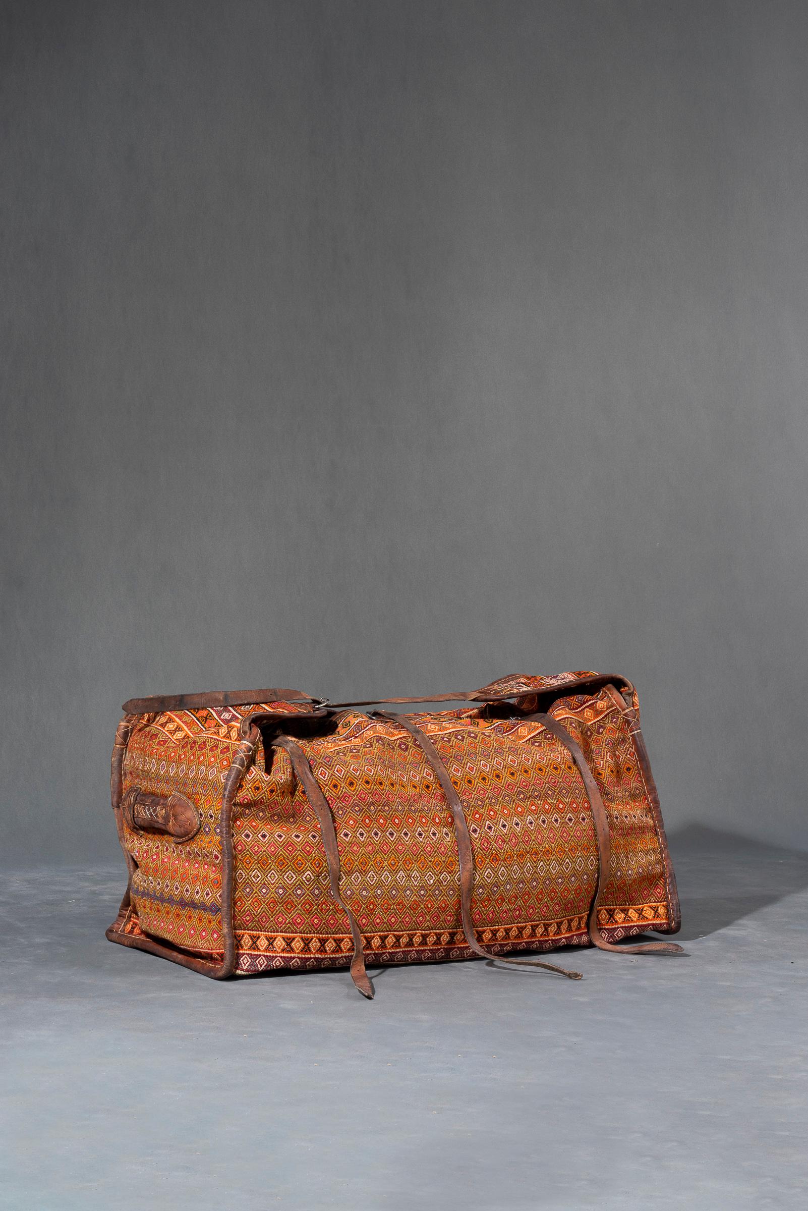 Vintage Qashqai Blanket Box (Persian Mafrash)