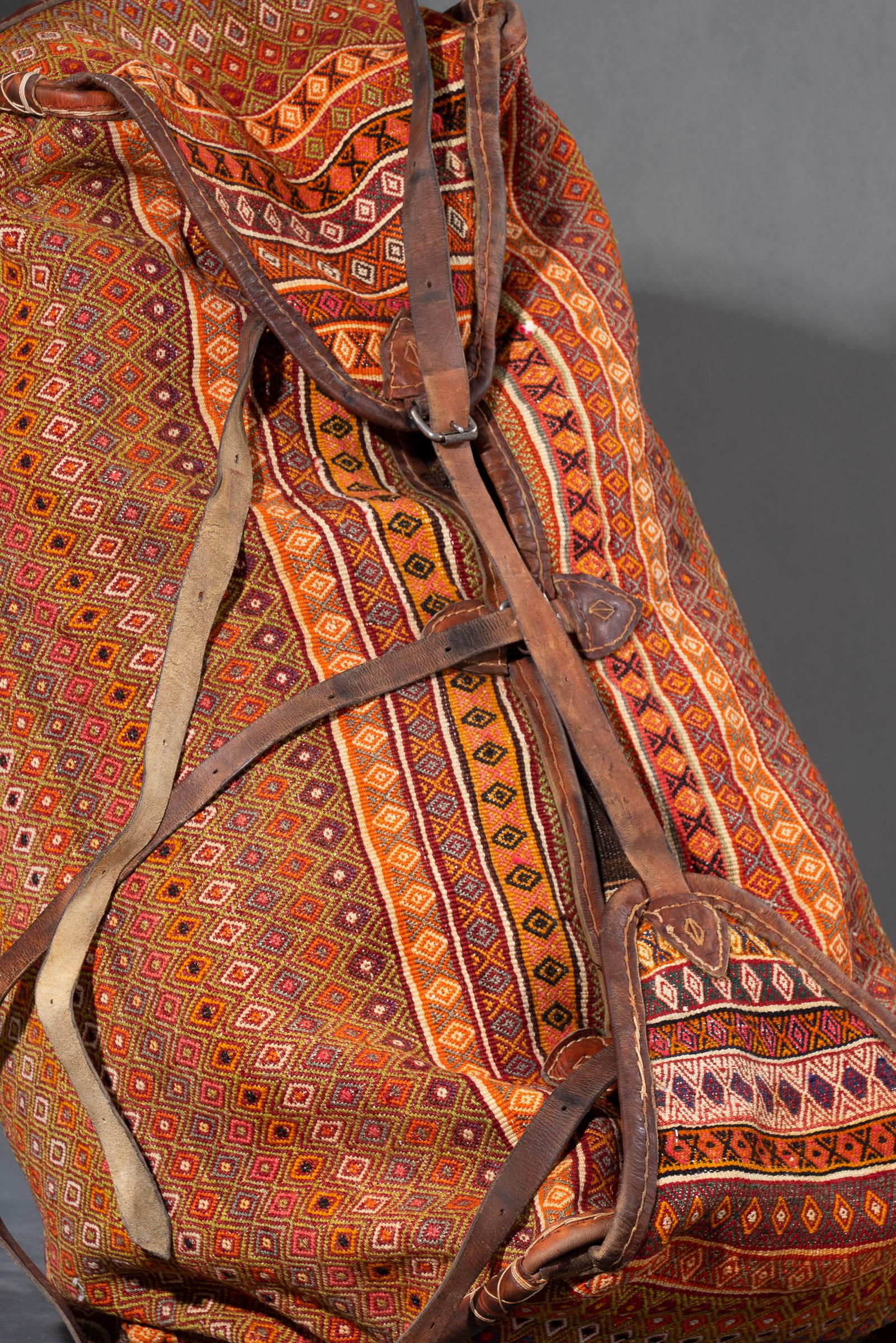 Vintage Qashqai Blanket Box (Persian Mafrash)