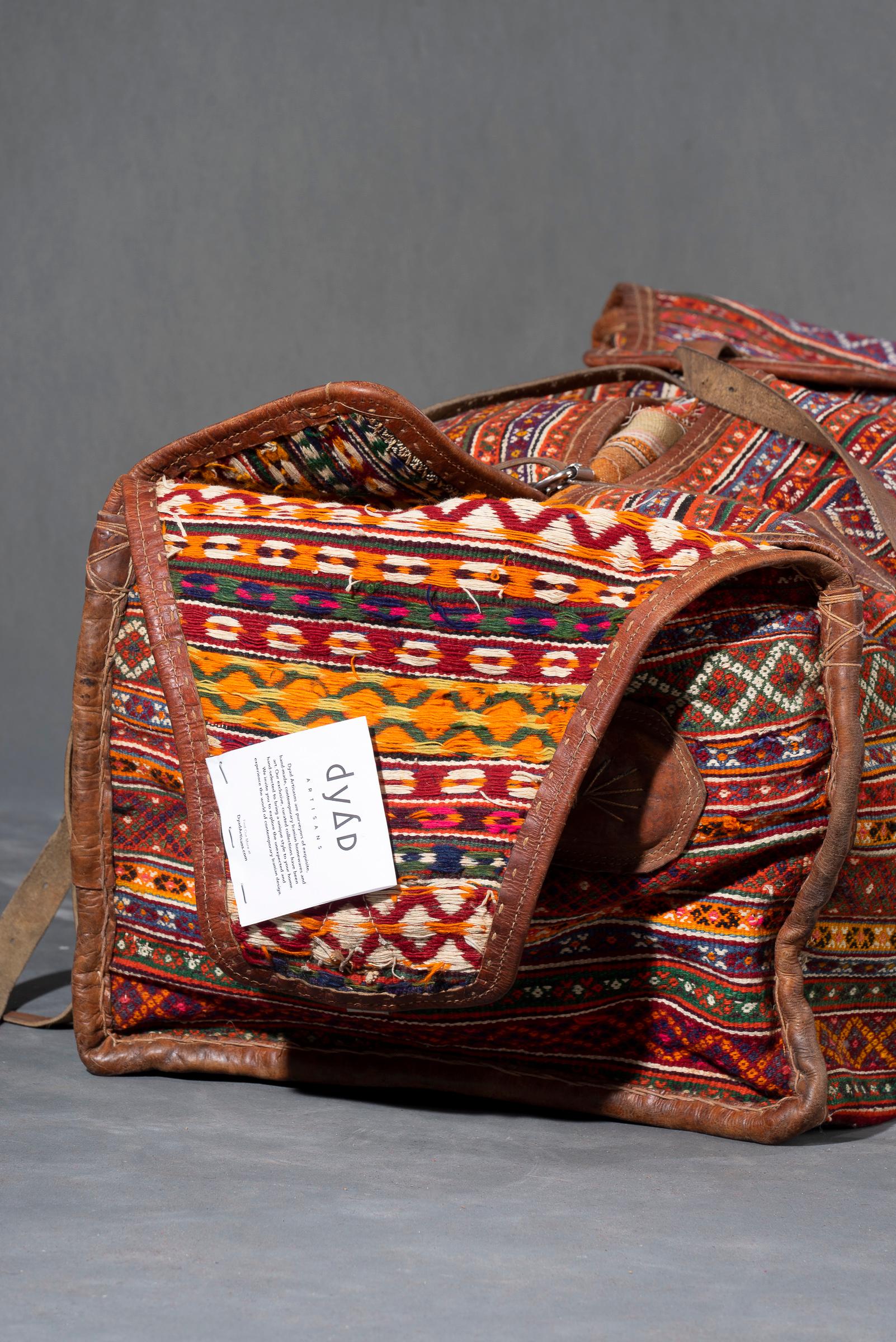 Vintage Qashqai Blanket Box (Persian Mafrash)