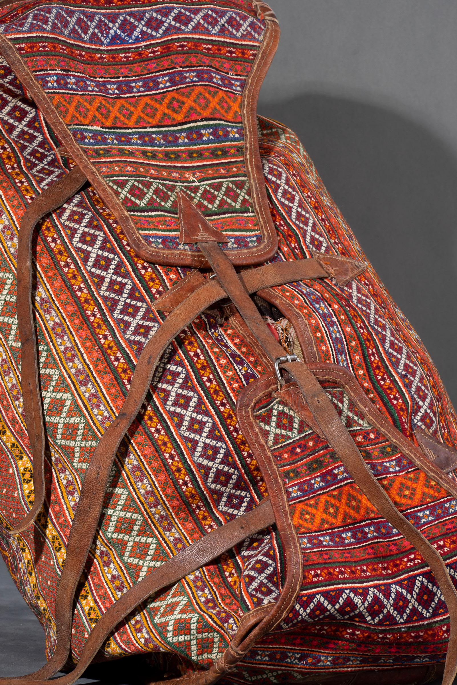 Vintage Qashqai Blanket Box (Persian Mafrash)