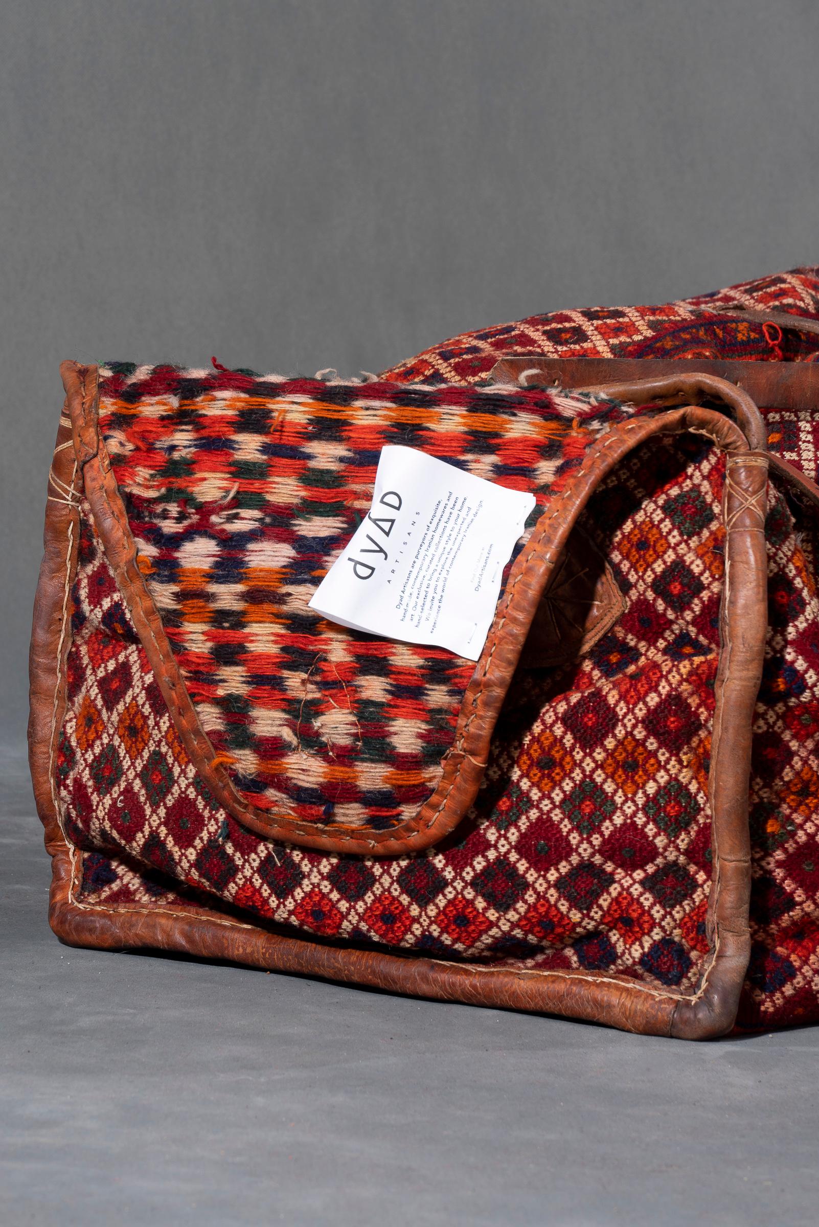 Vintage Qashqai Blanket Box (Persian Mafrash)