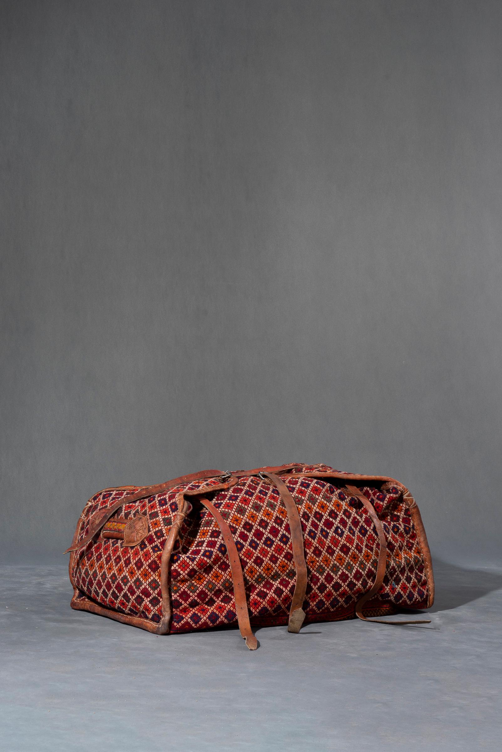 Vintage Qashqai Blanket Box (Persian Mafrash)
