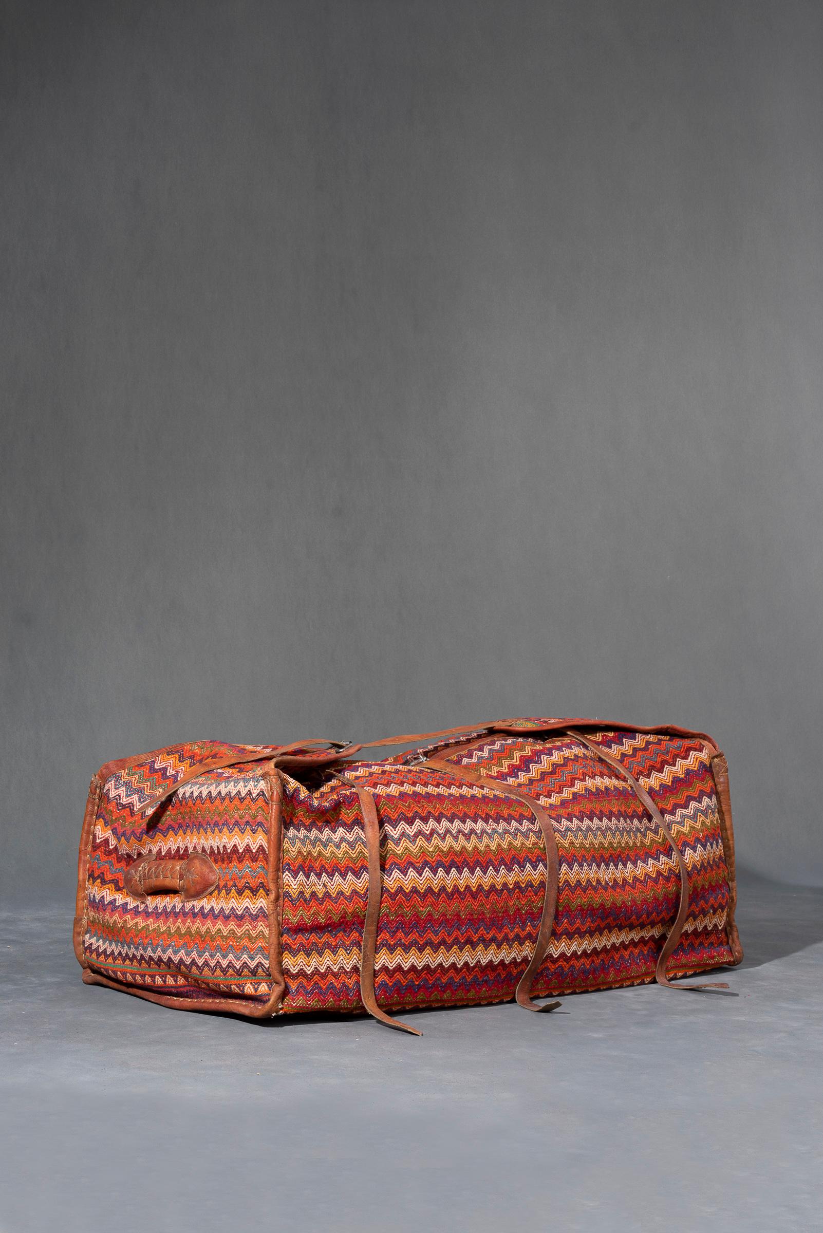 Vintage Qashqai Blanket Box (Persian Mafrash)