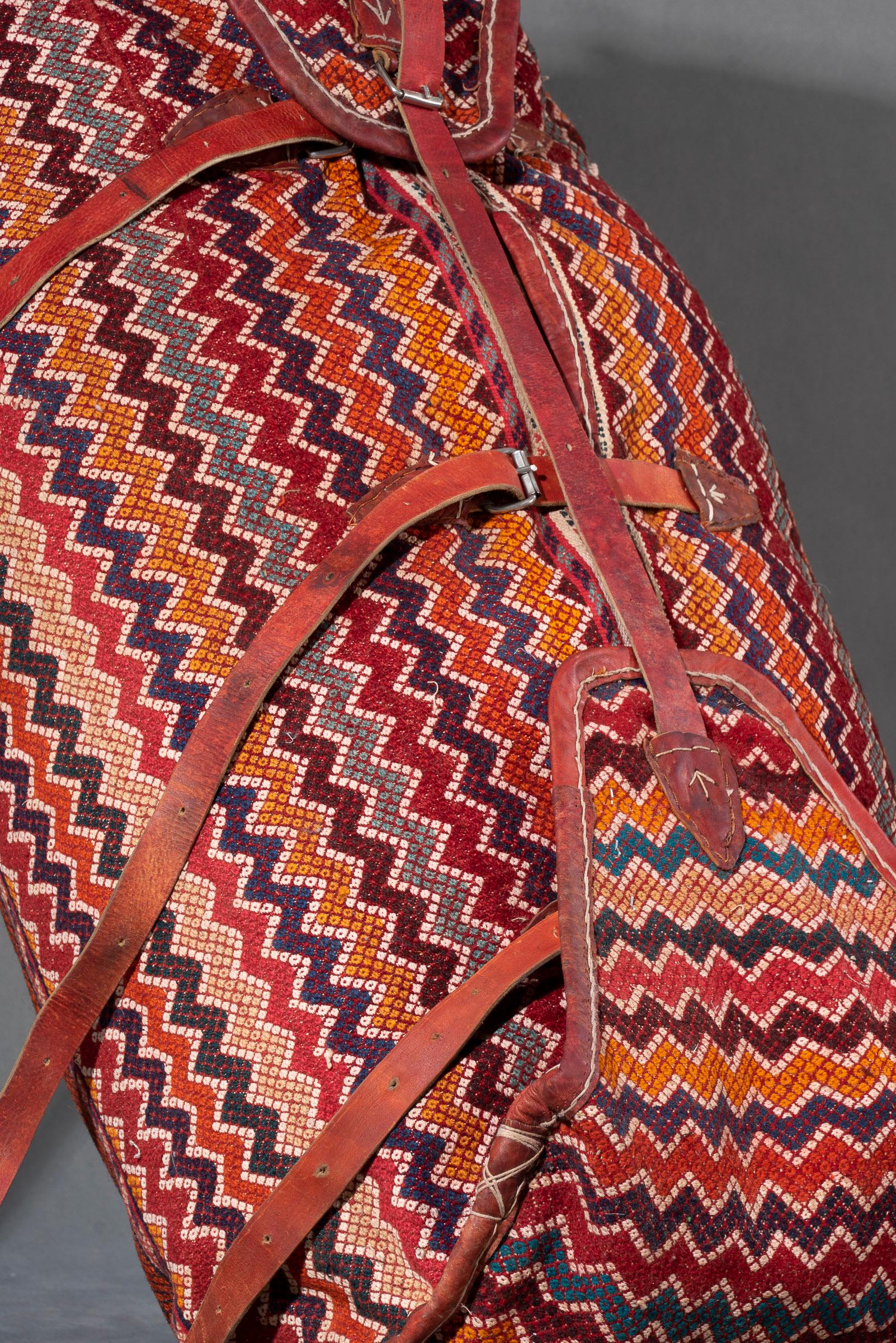 Vintage Qashqai Blanket Box (Persian Mafrash)