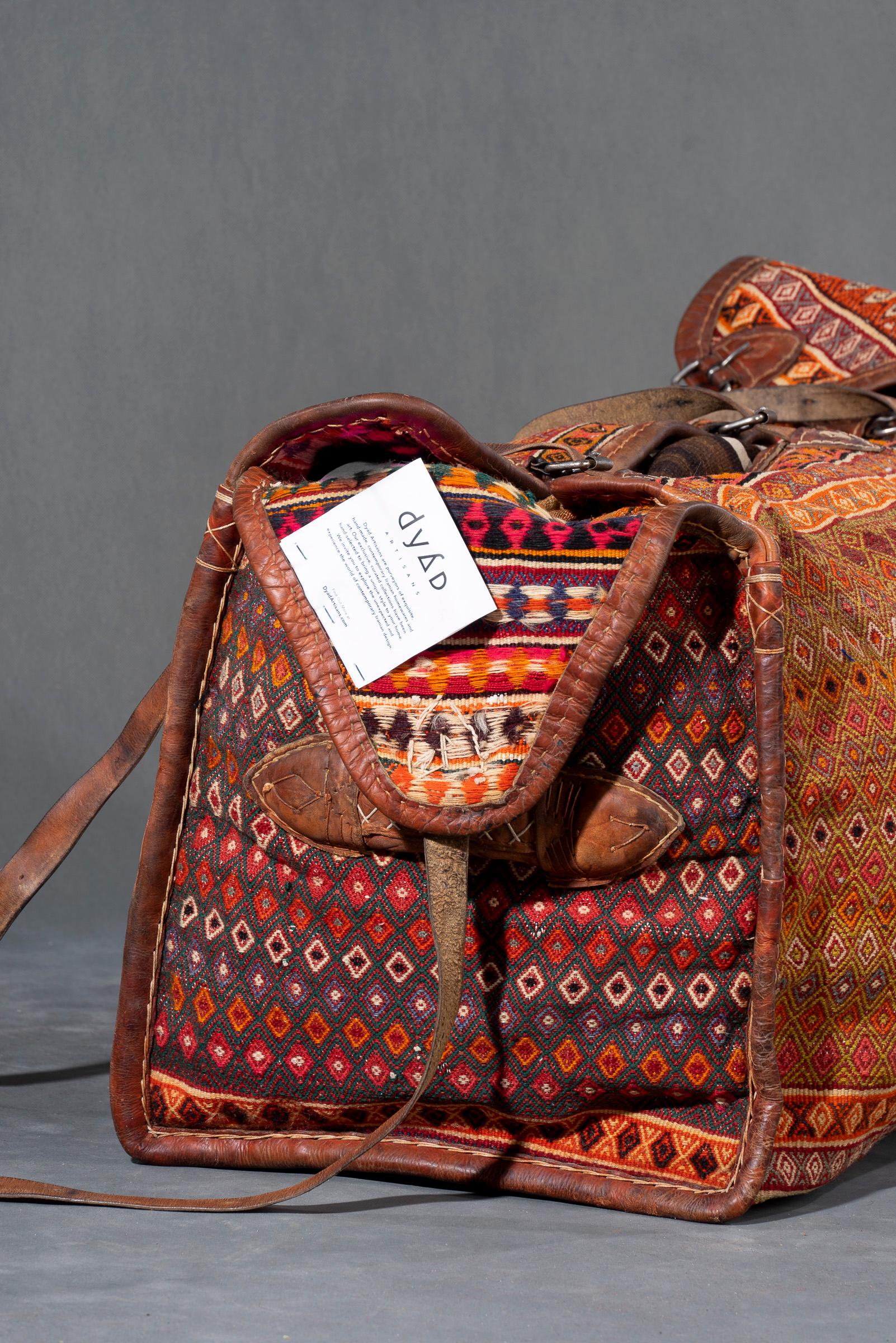 Vintage Qashqai Blanket Box (Persian Mafrash)