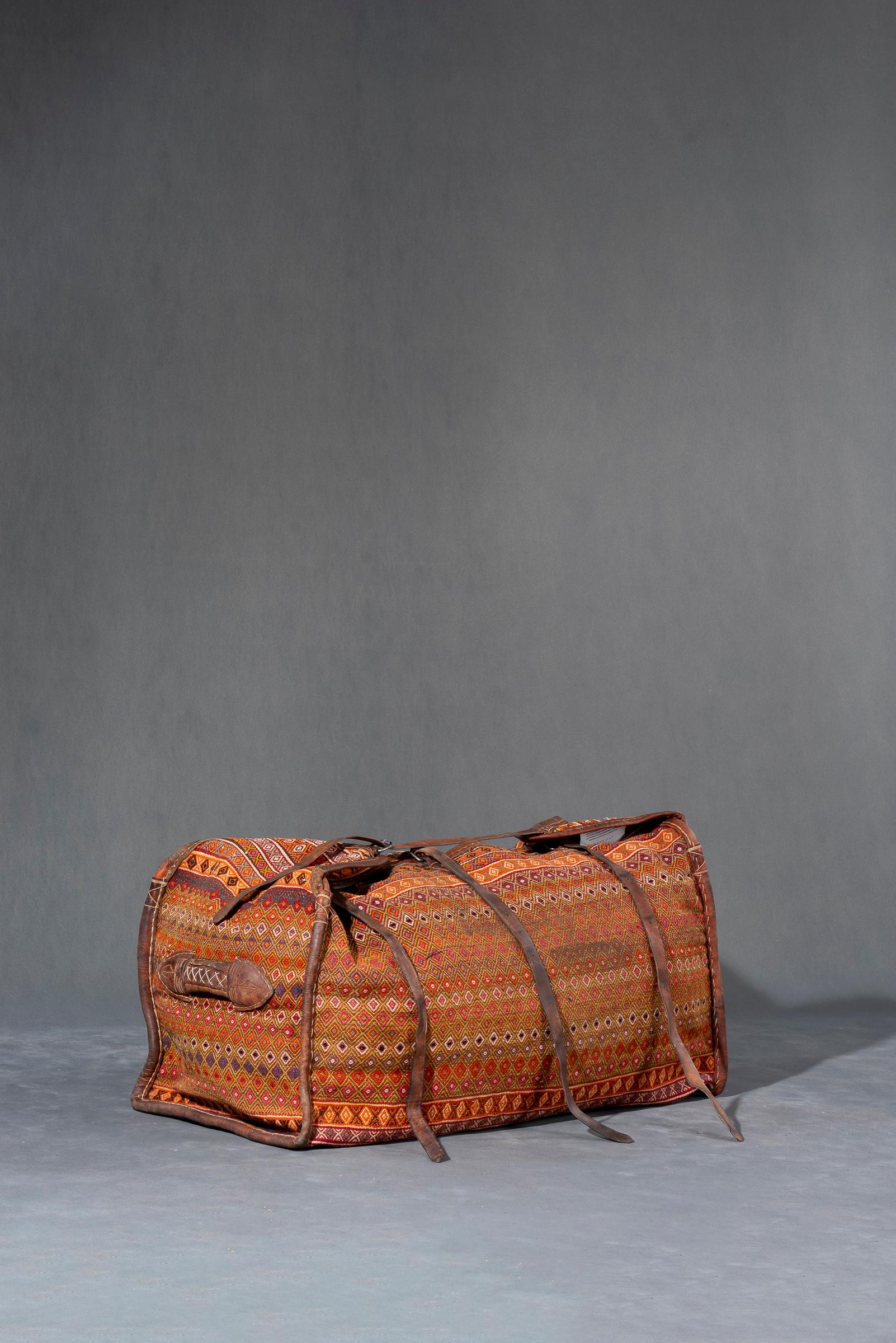 Vintage Qashqai Blanket Box (Persian Mafrash)