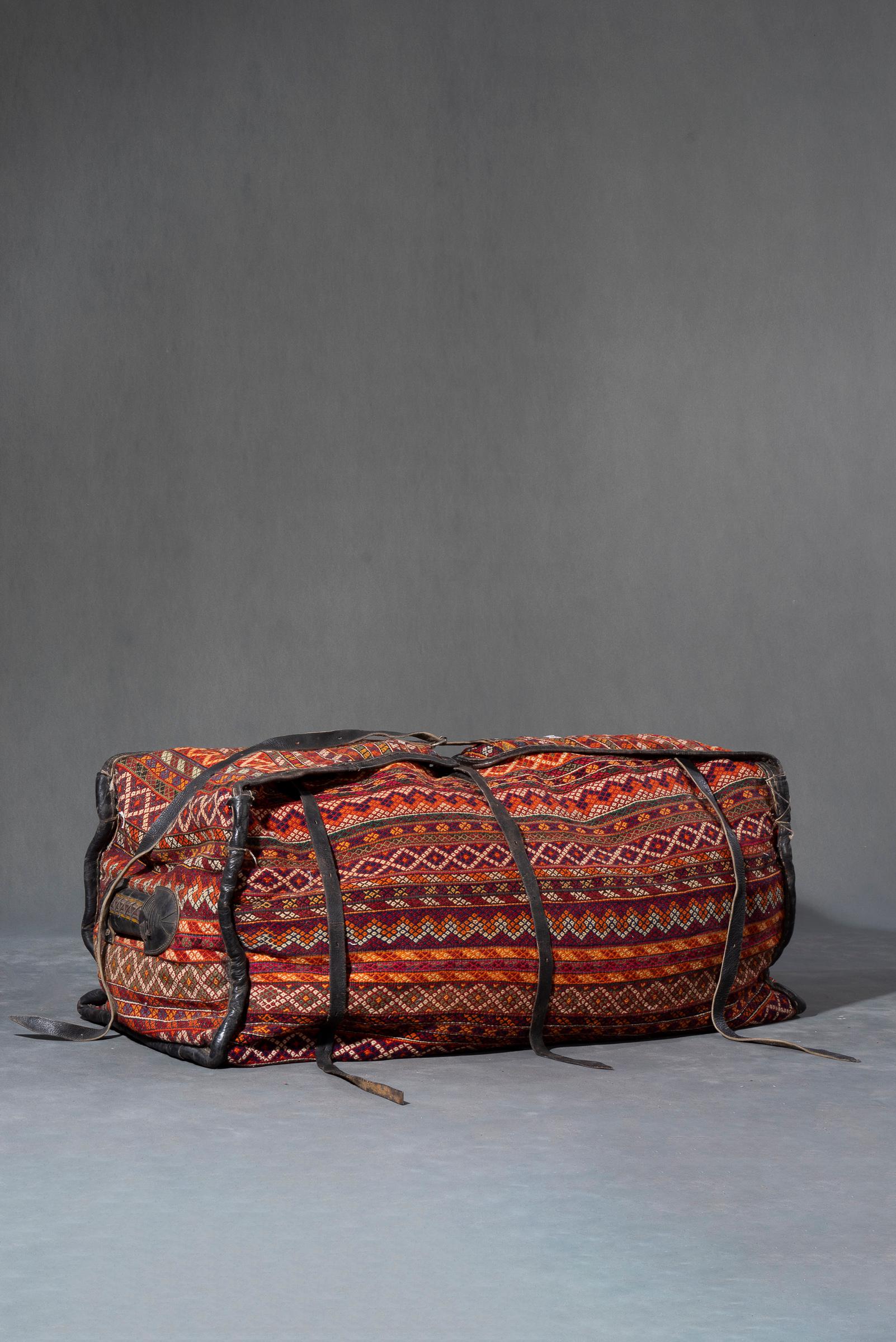 Vintage Qashqai Blanket Box (Persian Mafrash)