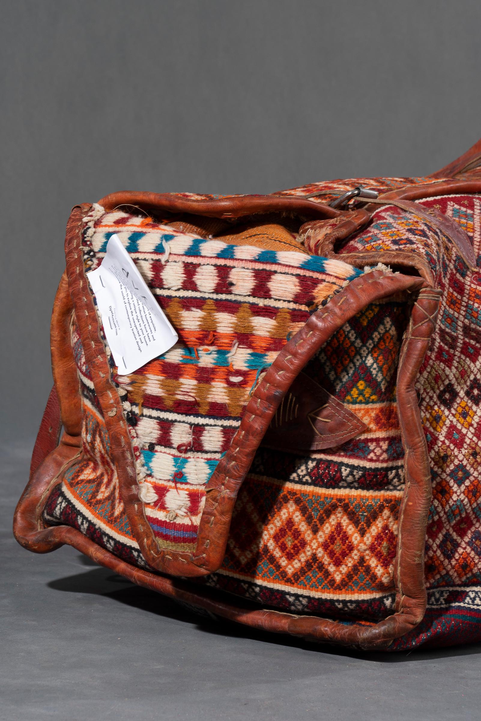 Vintage Qashqai Blanket Box (Persian Mafrash)