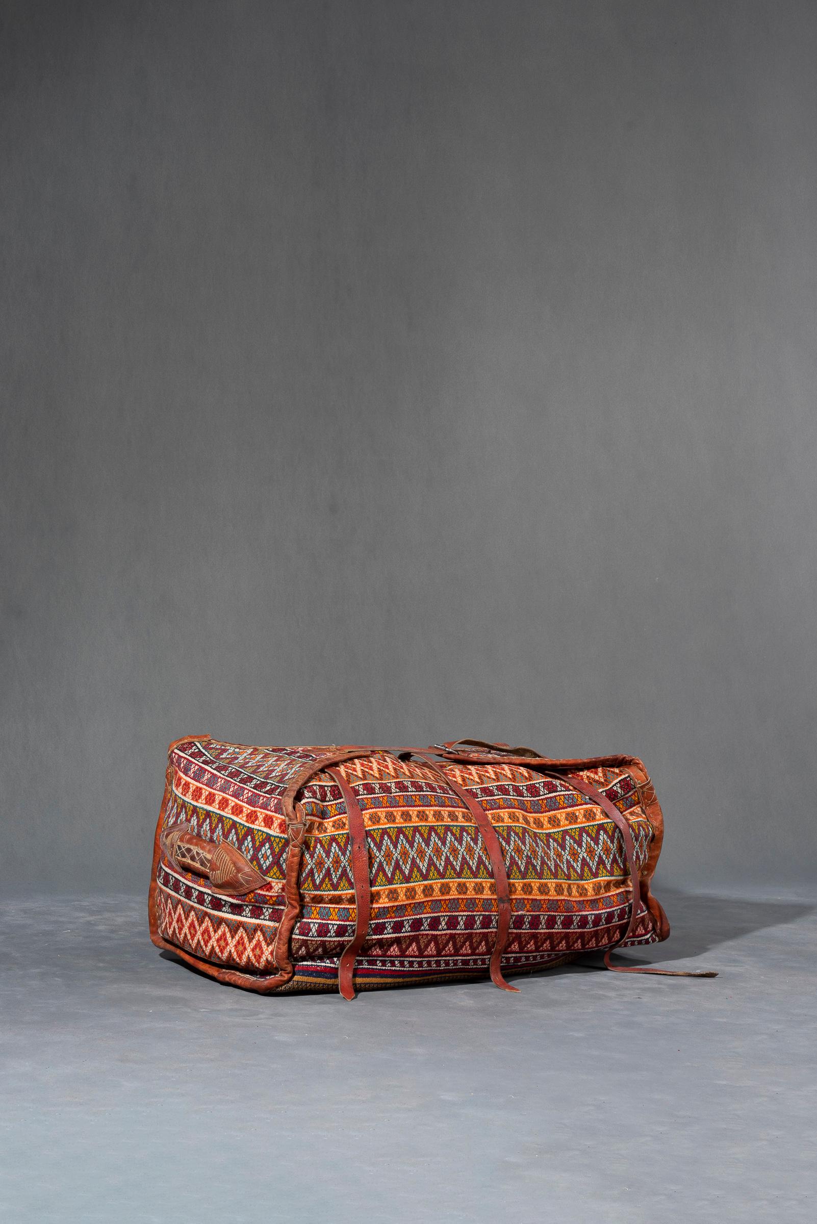 Vintage Qashqai Blanket Box (Persian Mafrash)