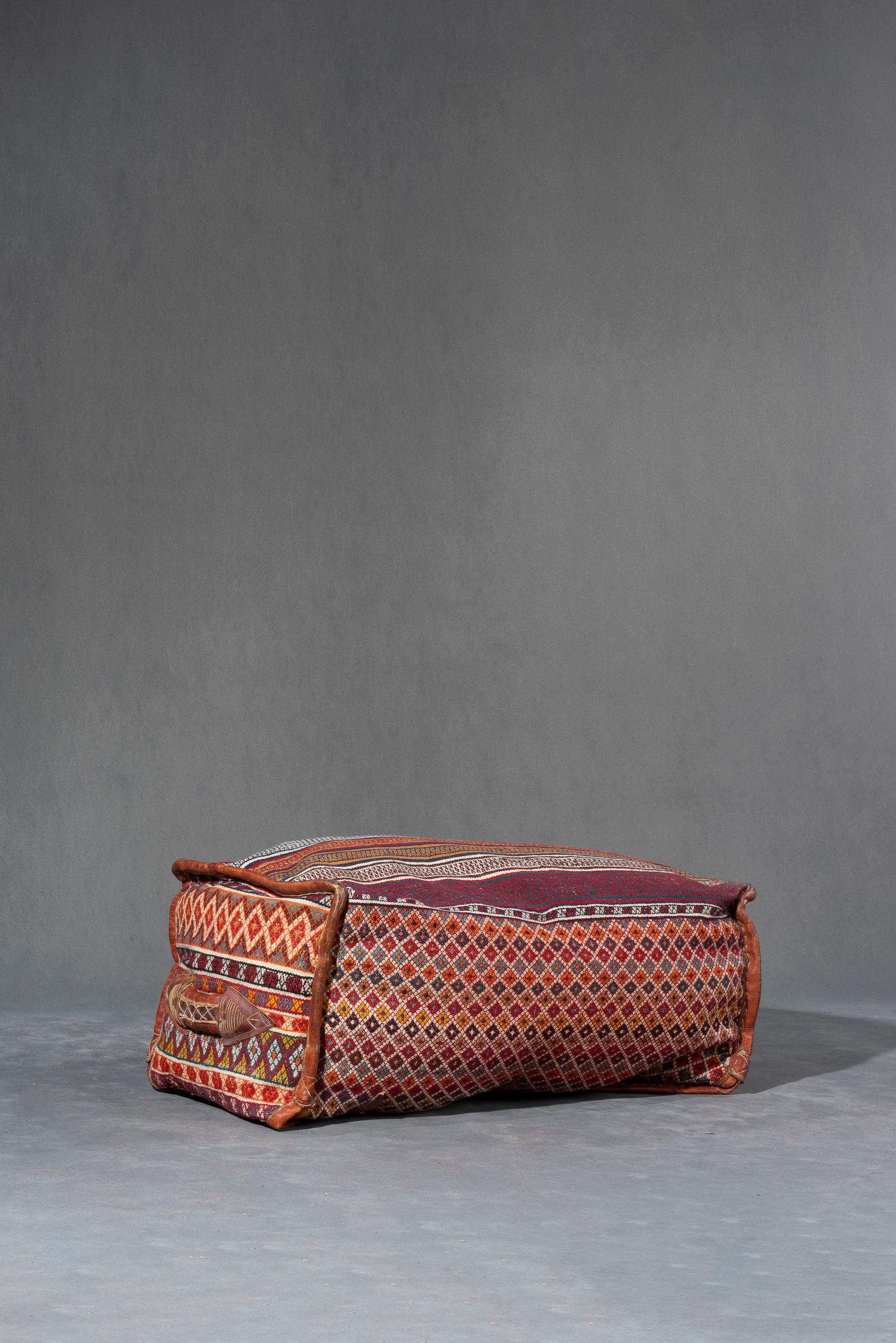 Vintage Qashqai Blanket Box (Persian Mafrash)