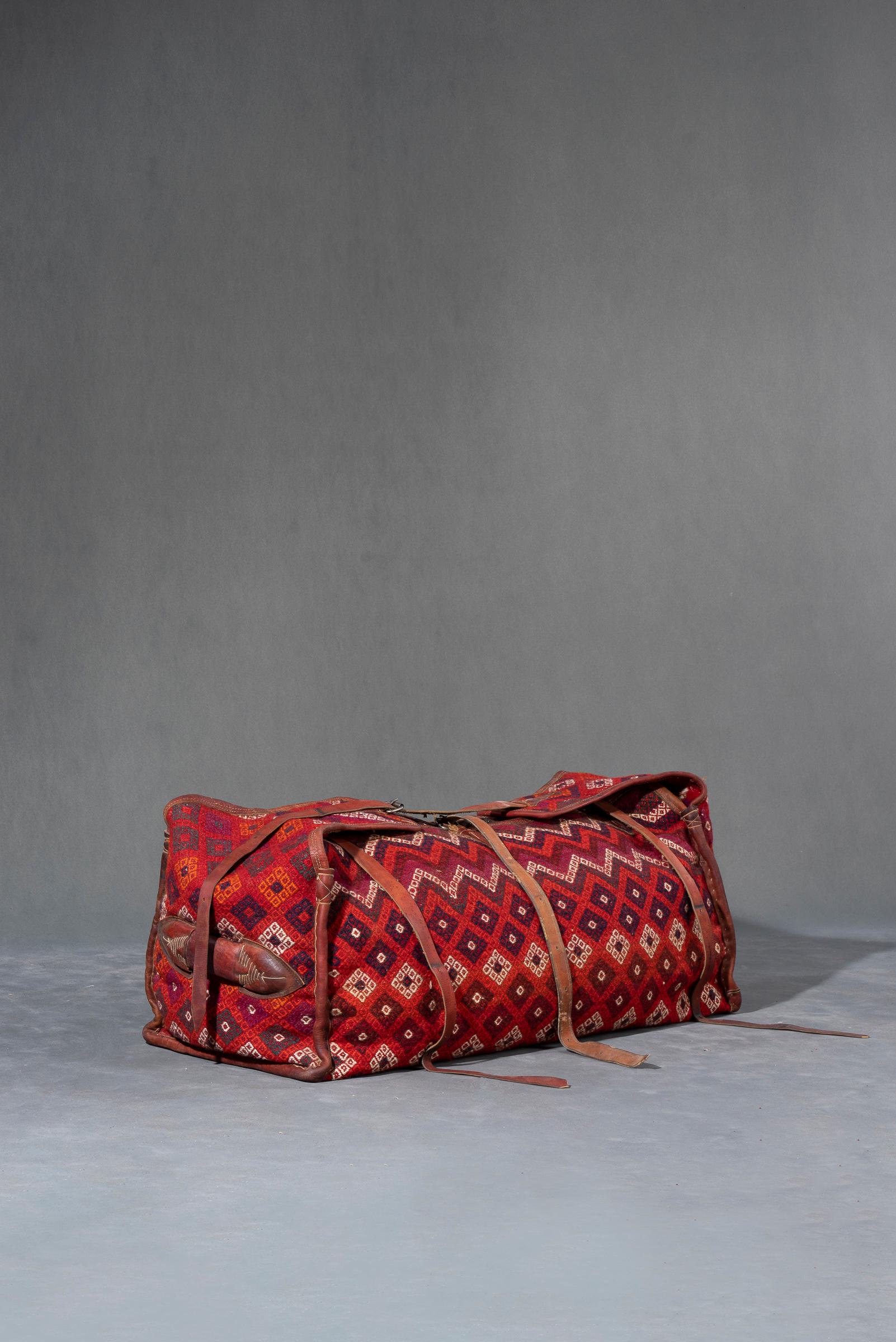 Vintage Qashqai Blanket Box (Persian Mafrash)