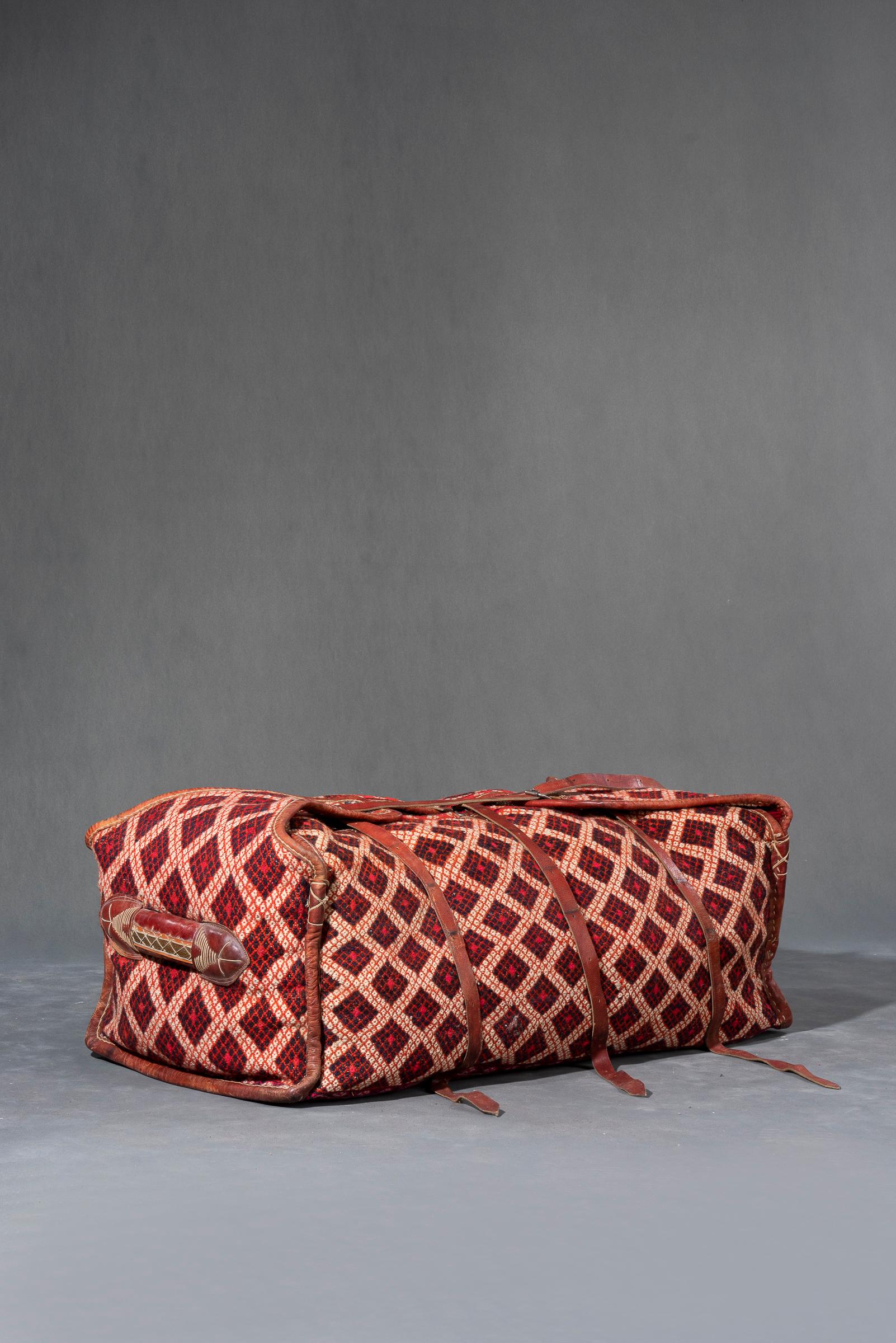 Vintage Qashqai Blanket Box (Persian Mafrash)