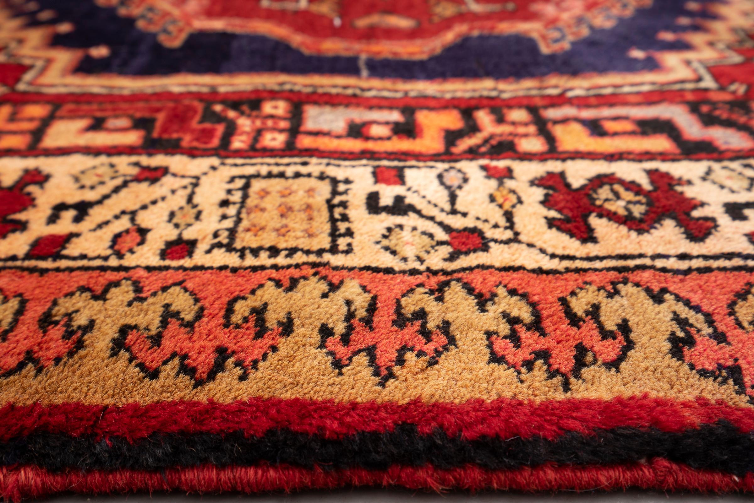Vintage Sarab Persian Runner Rug