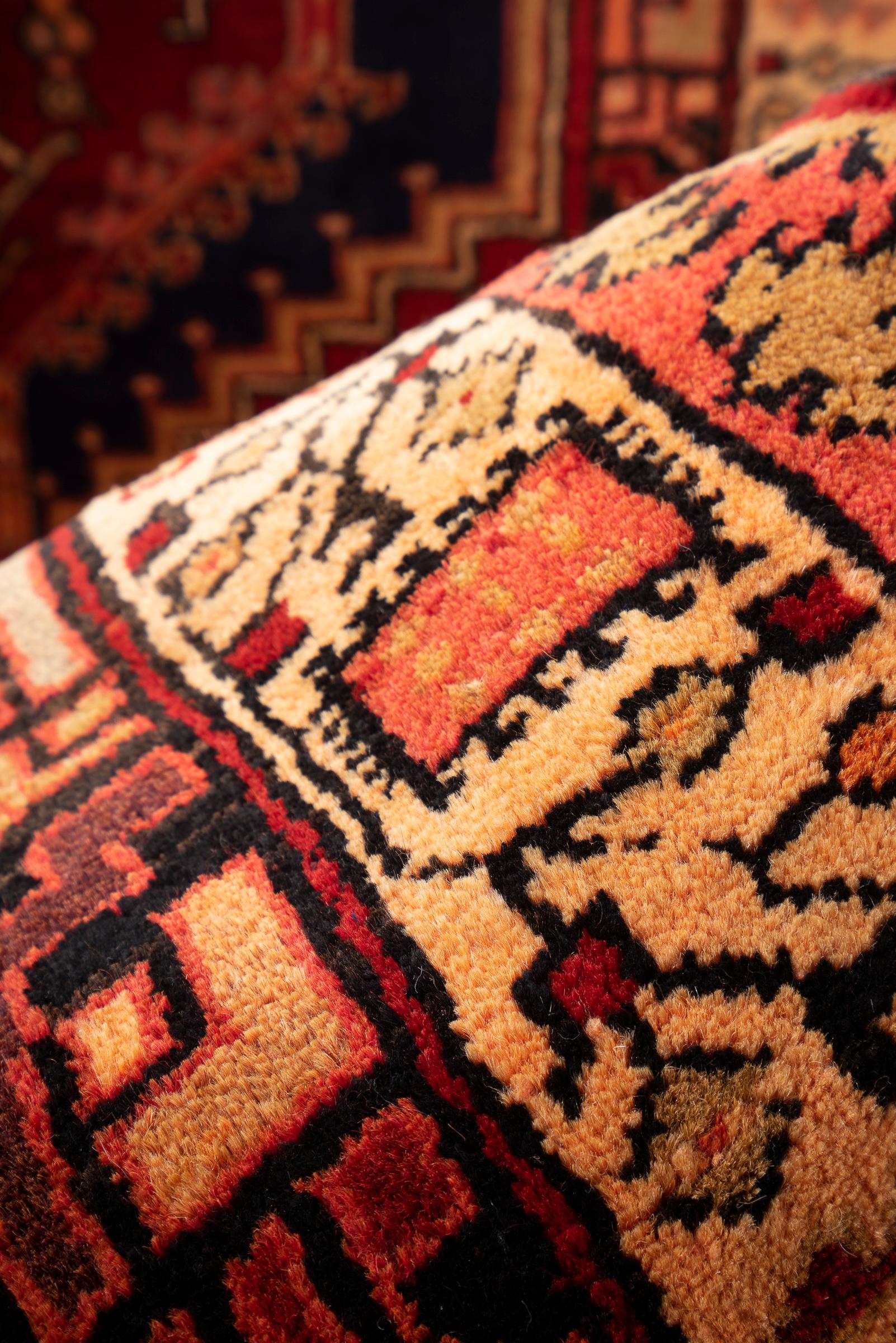 Vintage Sarab Persian Runner Rug