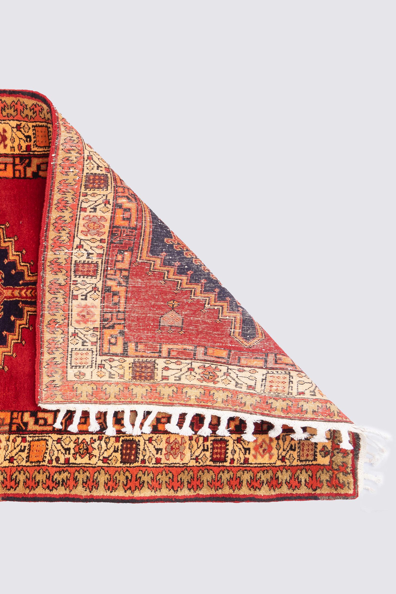 Vintage Sarab Persian Runner Rug