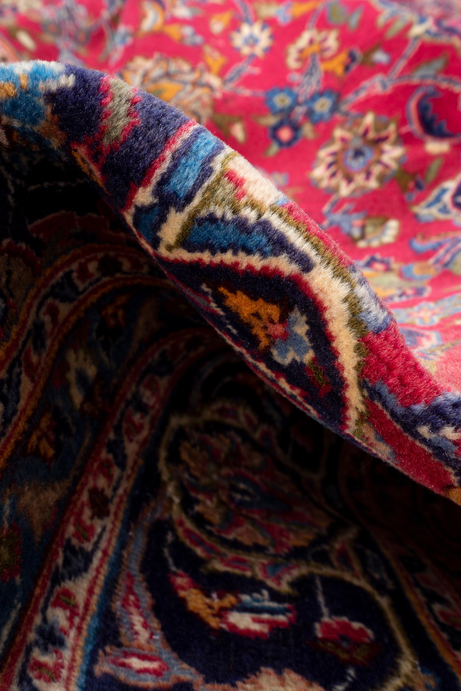 Vintage Kashmar Lachak Toranj Persian Rug