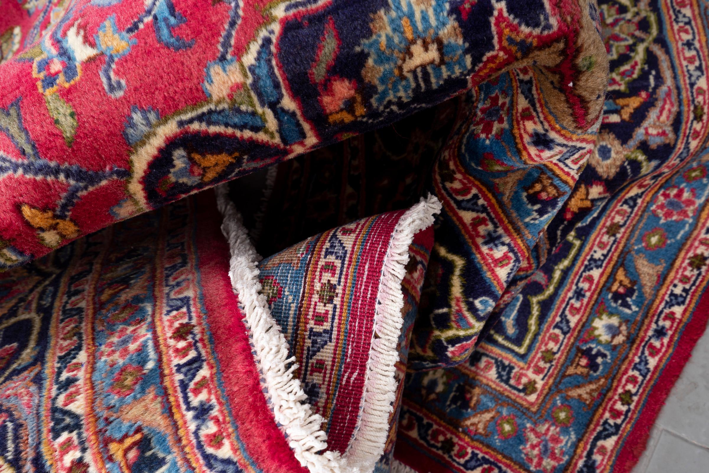 Vintage Kashmar Lachak Toranj Persian Rug