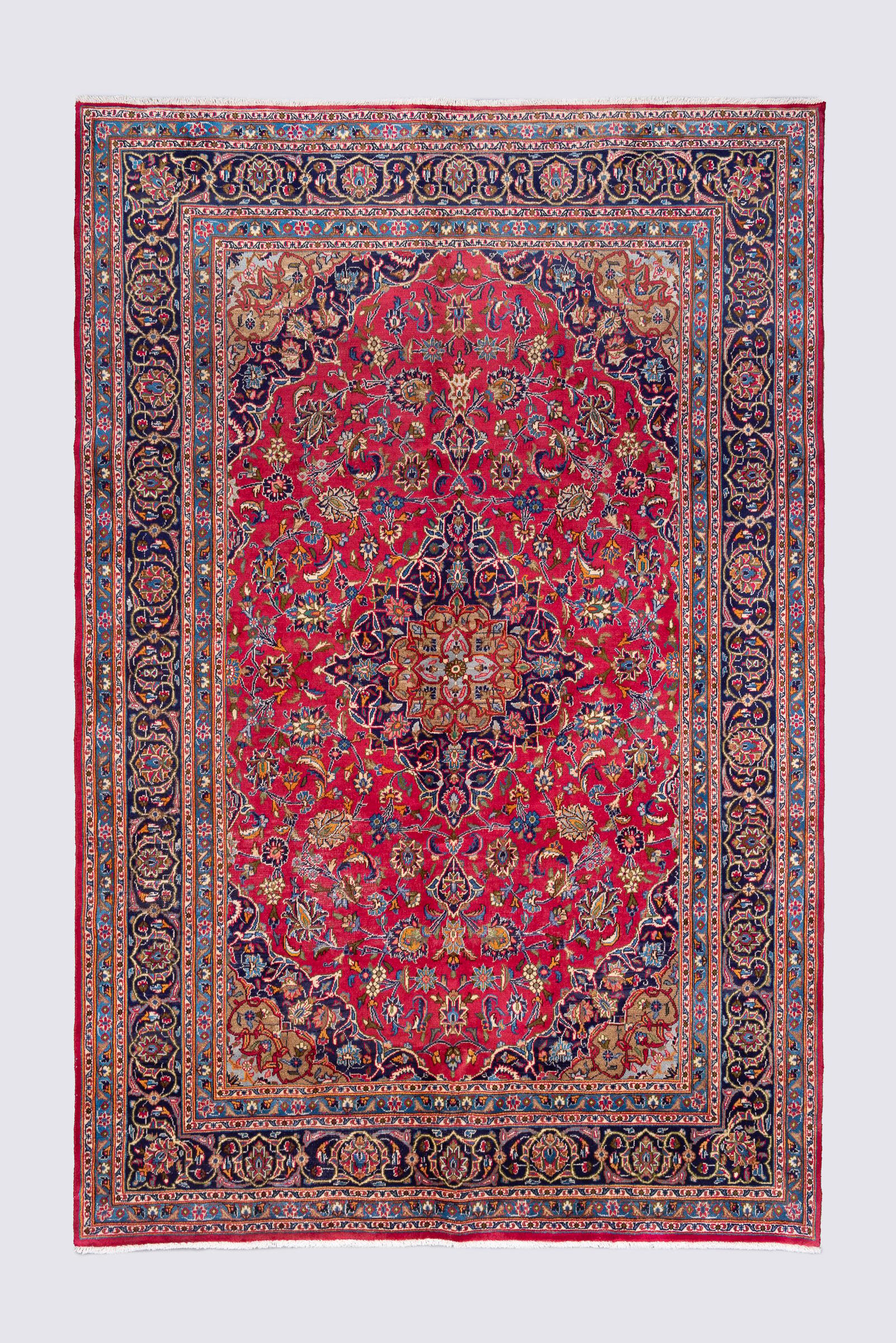 Vintage Kashmar Lachak Toranj Carpet 5.6SQM