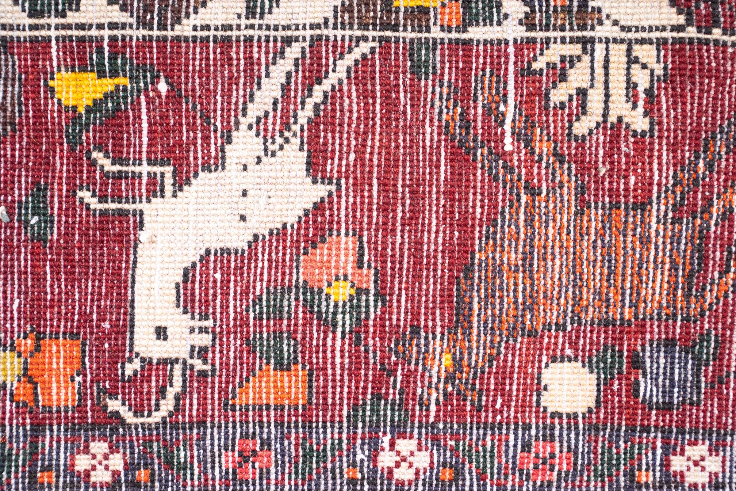 Fine Bakhtiari Tree of Life Persian Rug