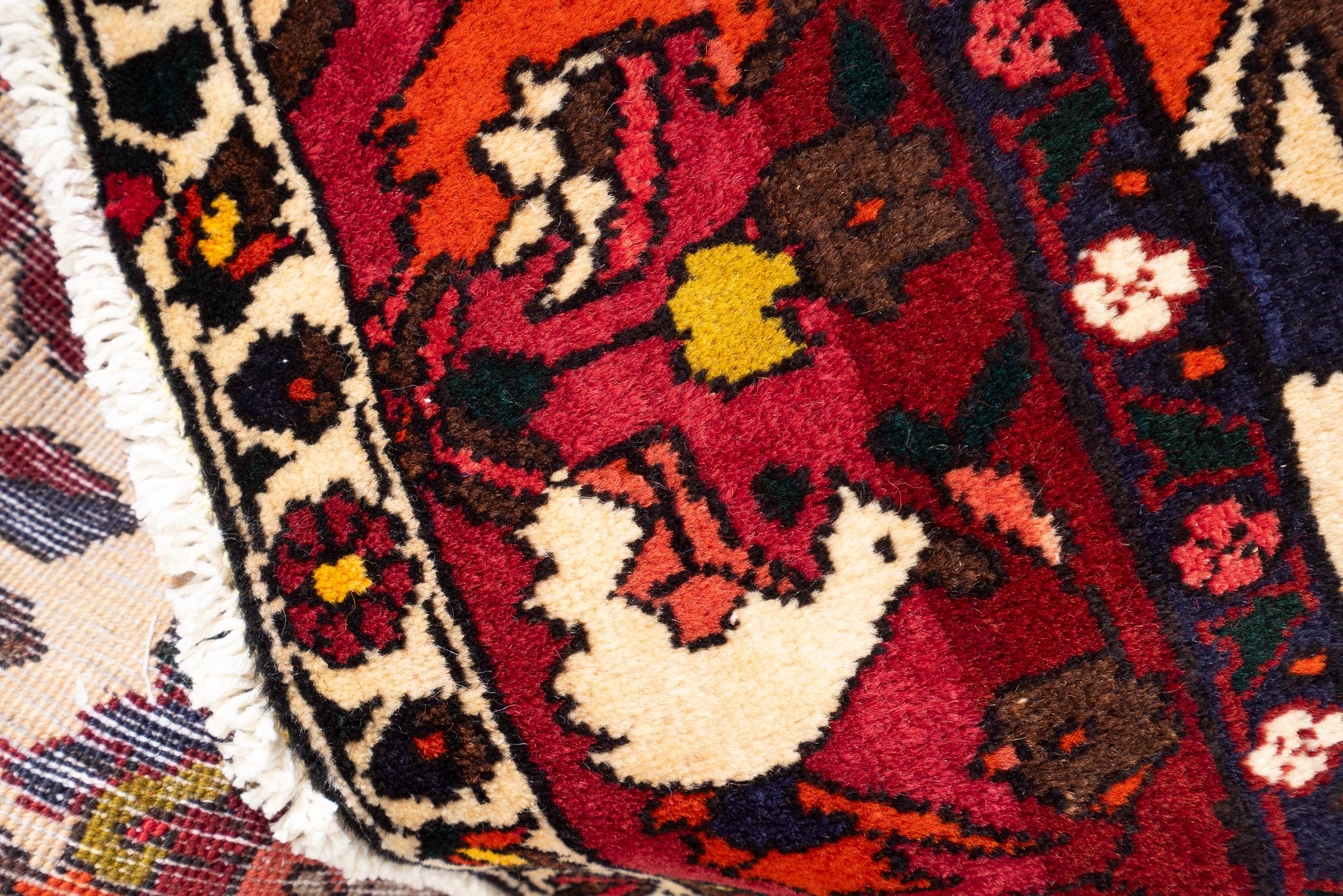 Fine Bakhtiari Tree of Life Persian Rug
