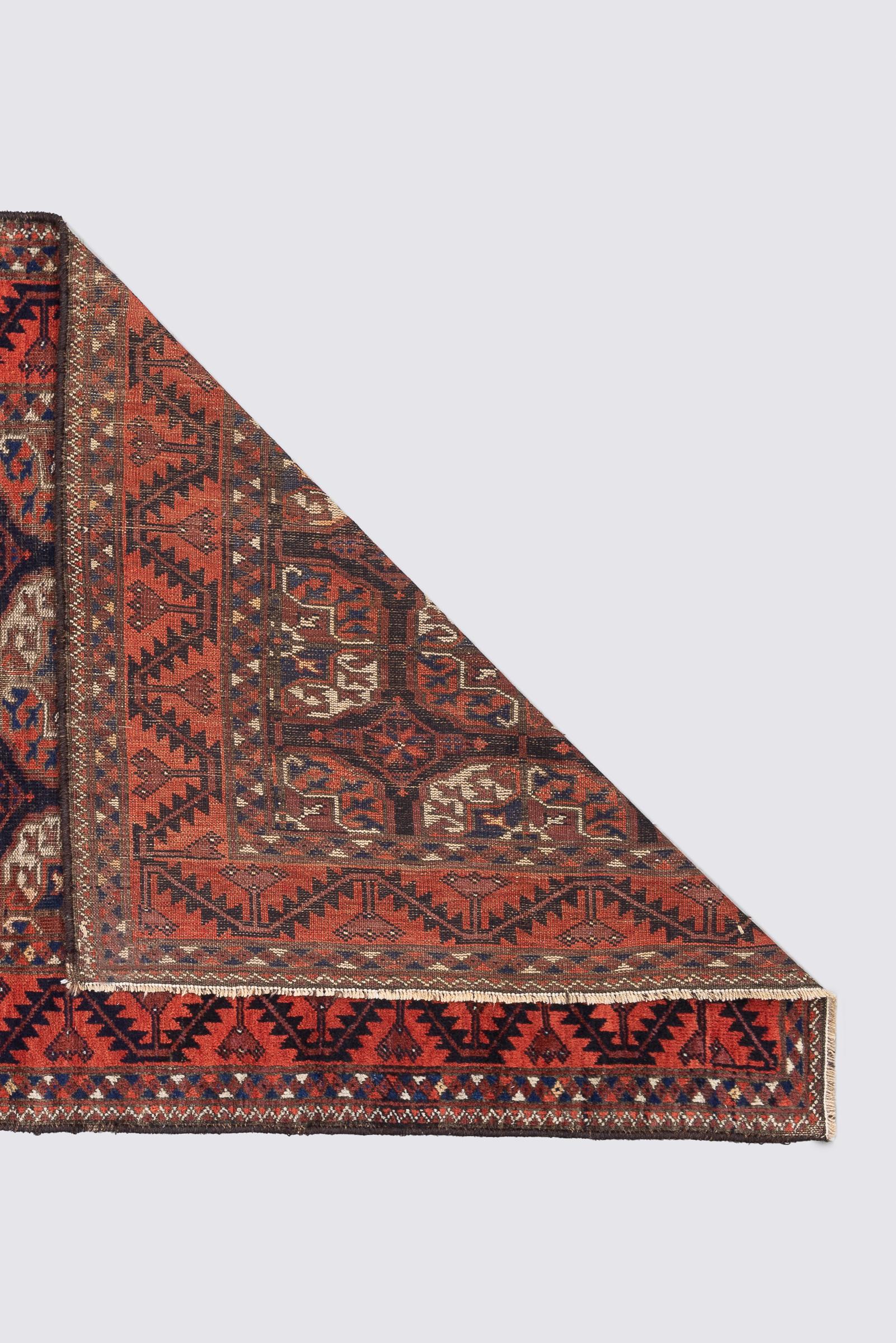 Antique Baluch Pa Fili Persian Rug