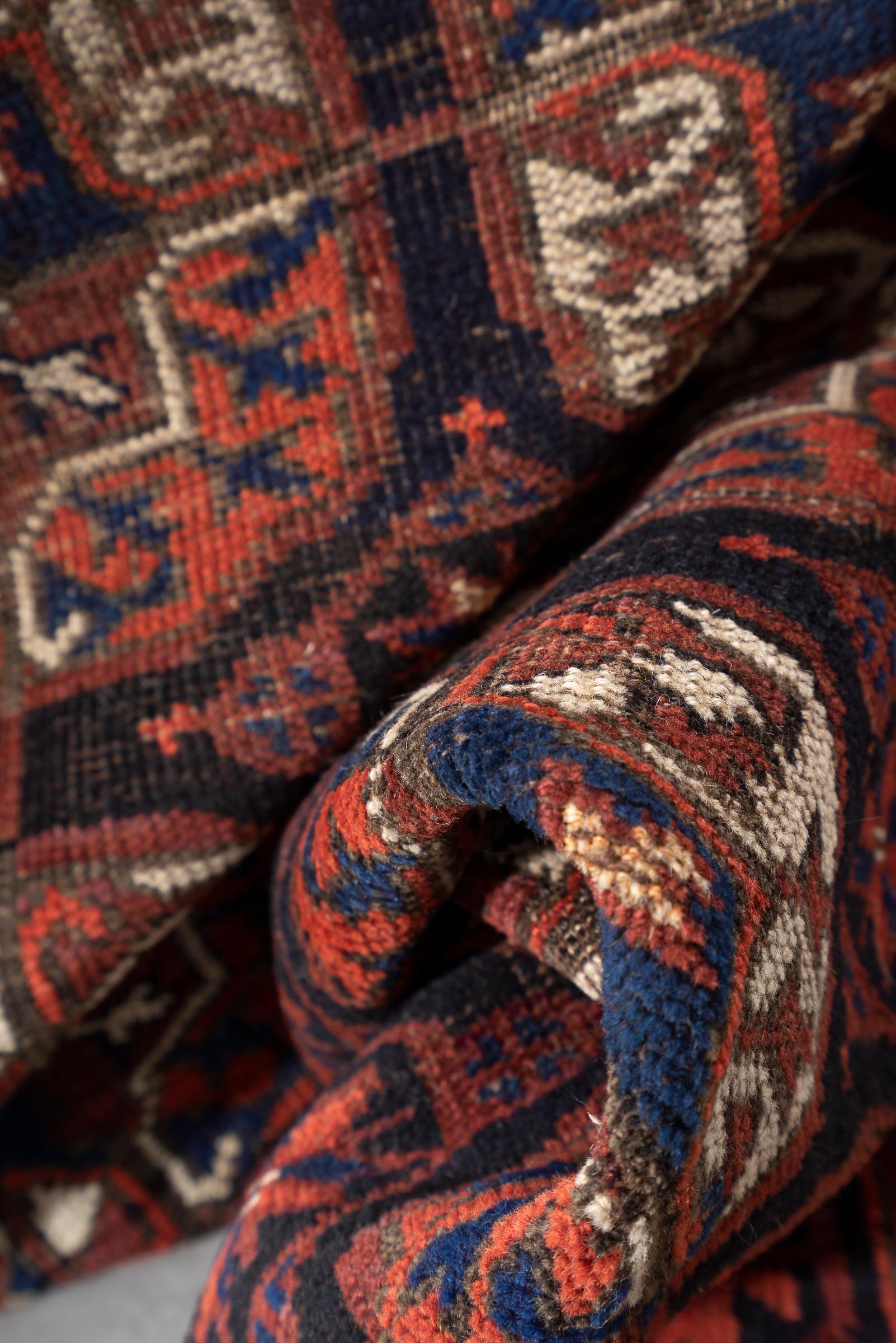 Antique Baluch Pa Fili Persian Rug