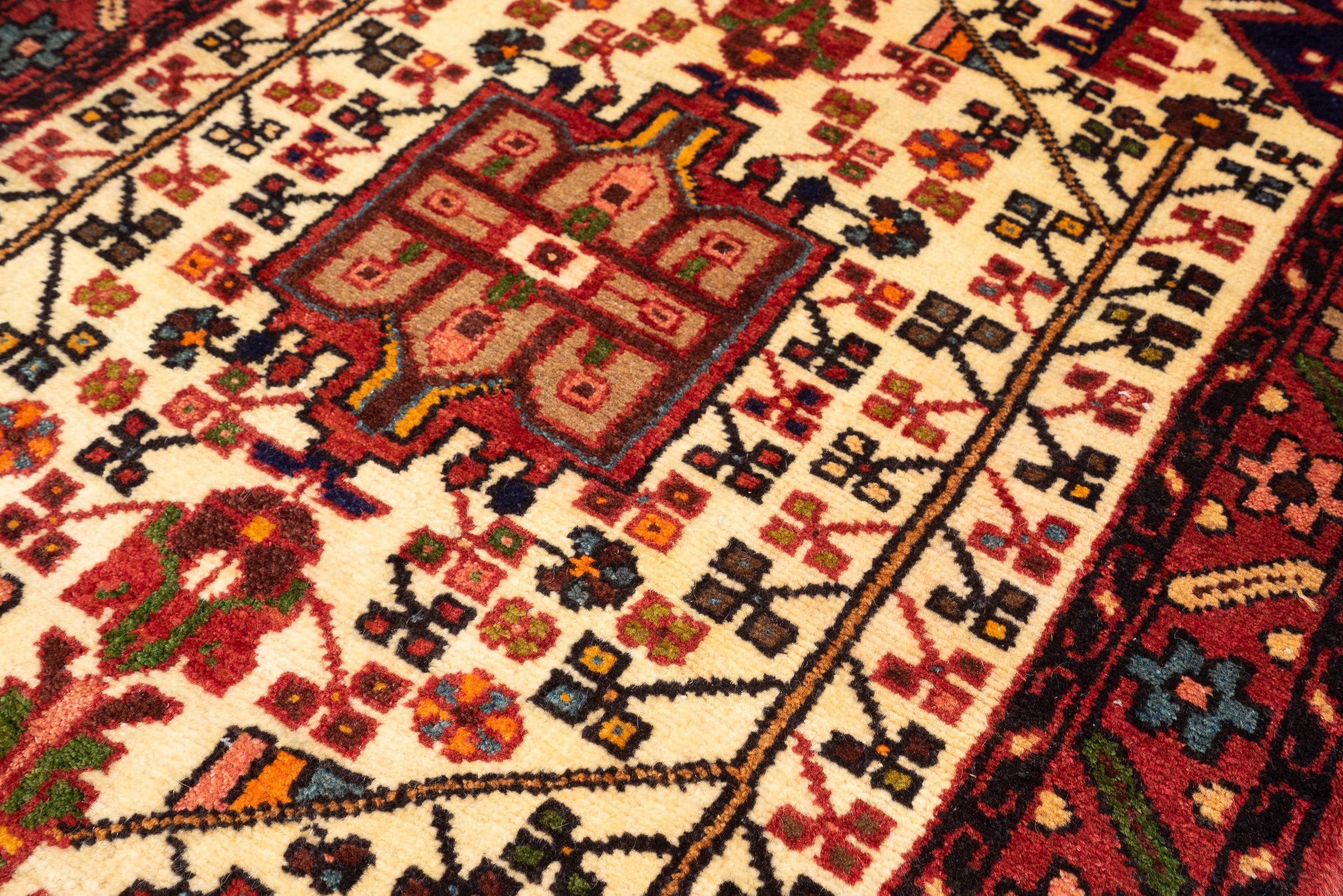 New Weave Hamadan Improvised Persian Rug