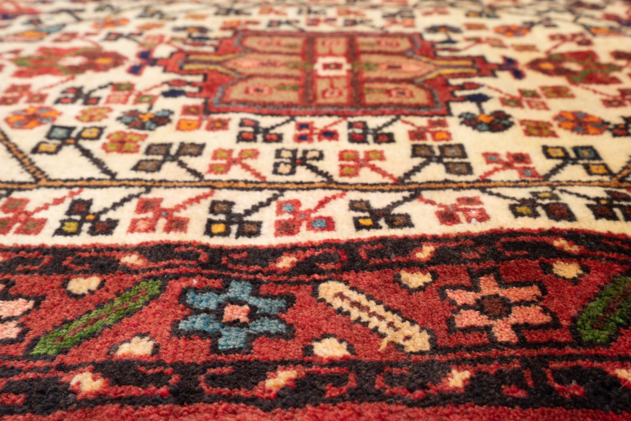 New Weave Hamadan Improvised Persian Rug